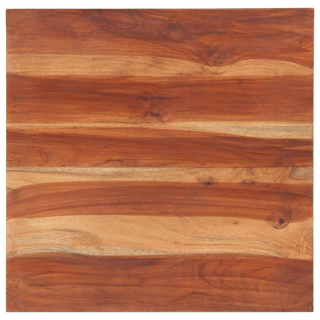 furnicato Tischplatte aus Echtholz 60 x 60 cm, honigbraunes Finish (1 St)