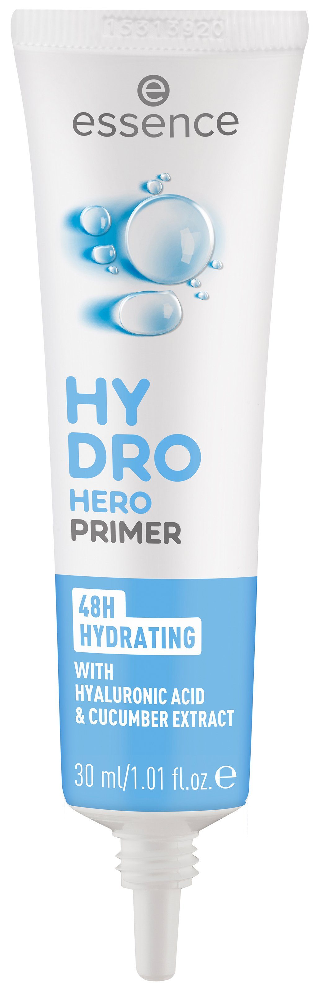 Essence Primer HYDRO HERO PRIMER, 3-tlg., mit Hyaluronsäure und Gurkenextrakt