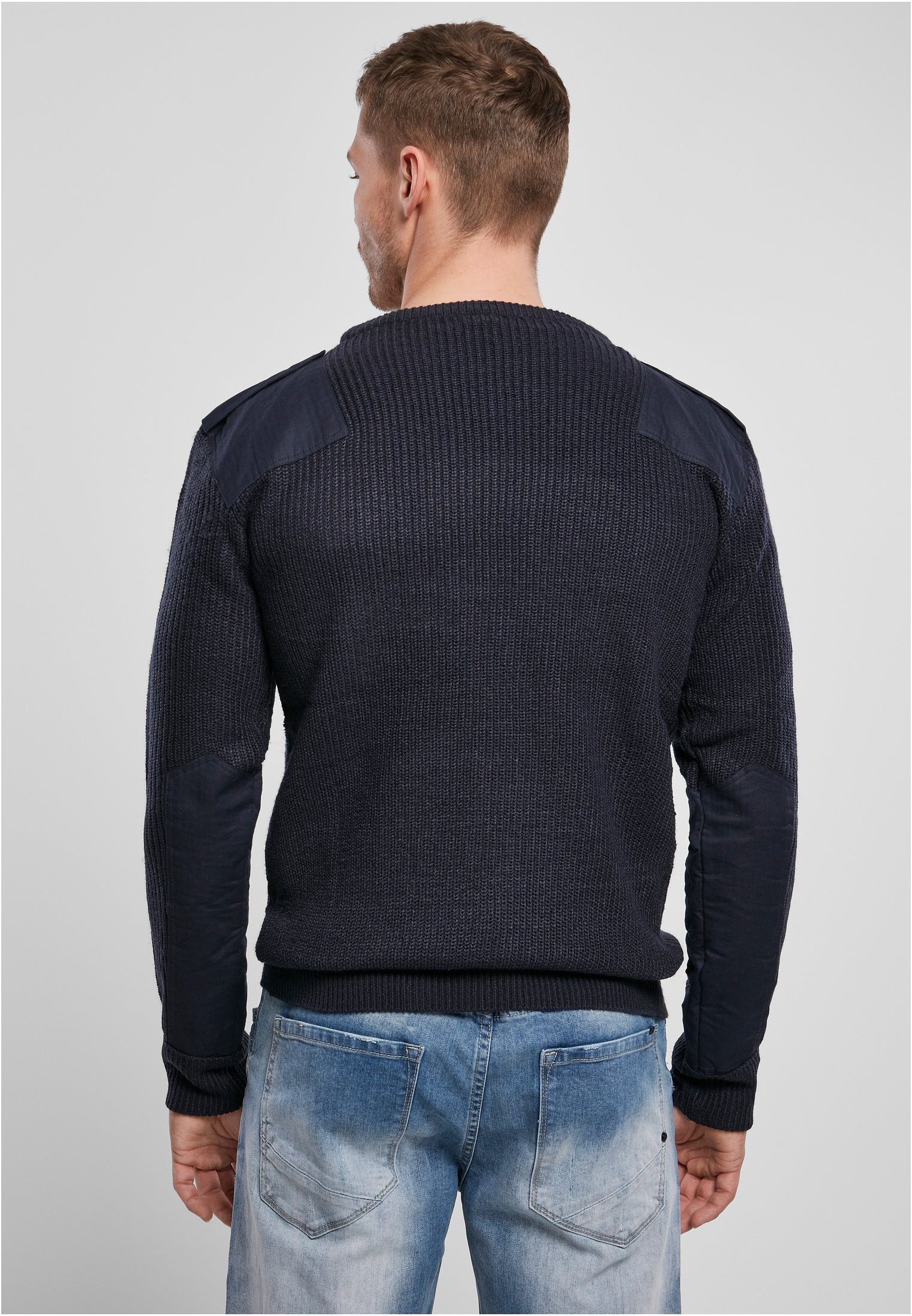 navy Military Herren (1-tlg) Brandit Kapuzenpullover Sweater