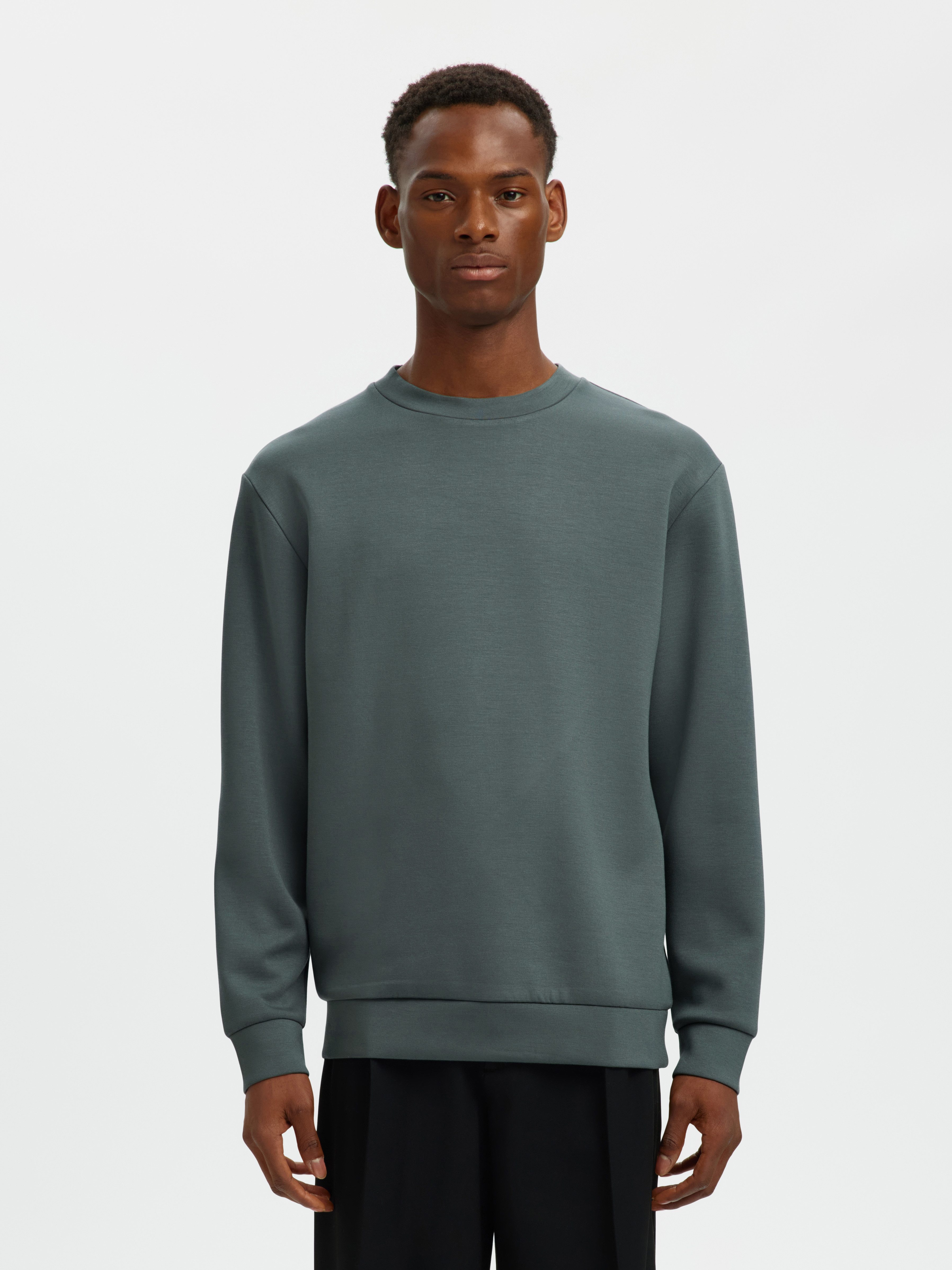 Selected Sweatshirt SLHEMANUEL SOFT CREW NECK SWEAT NOOS