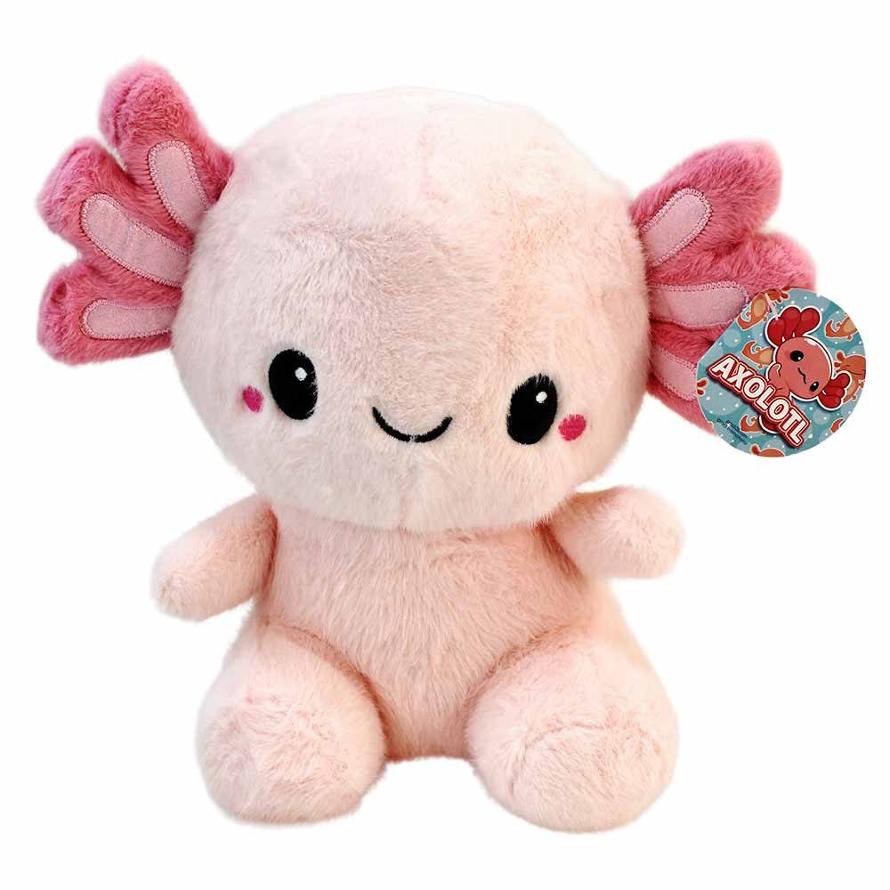 PMS Kuscheltier Axolotl Plüsch sitzend - ca. 27 cm (1-St)