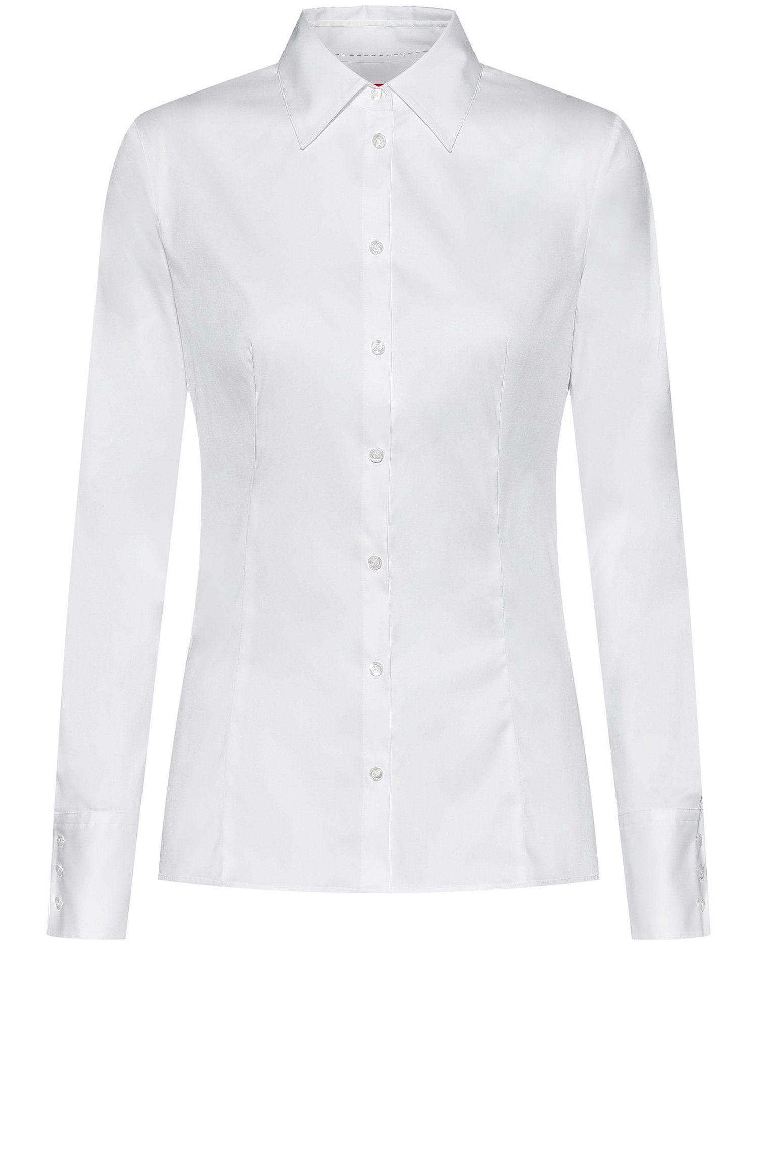 HUGO Klassische Bluse The Fitted Shirt (1-tlg) günstig online kaufen