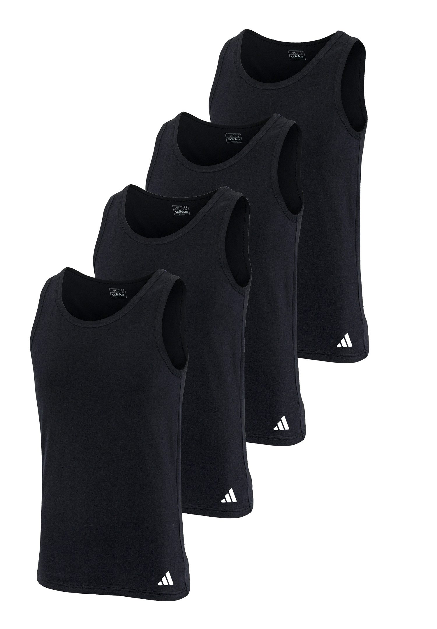 adidas Performance Poloshirt Tanktop Basic 4P (Packung, 4-tlg., 4er-Pack) günstig online kaufen