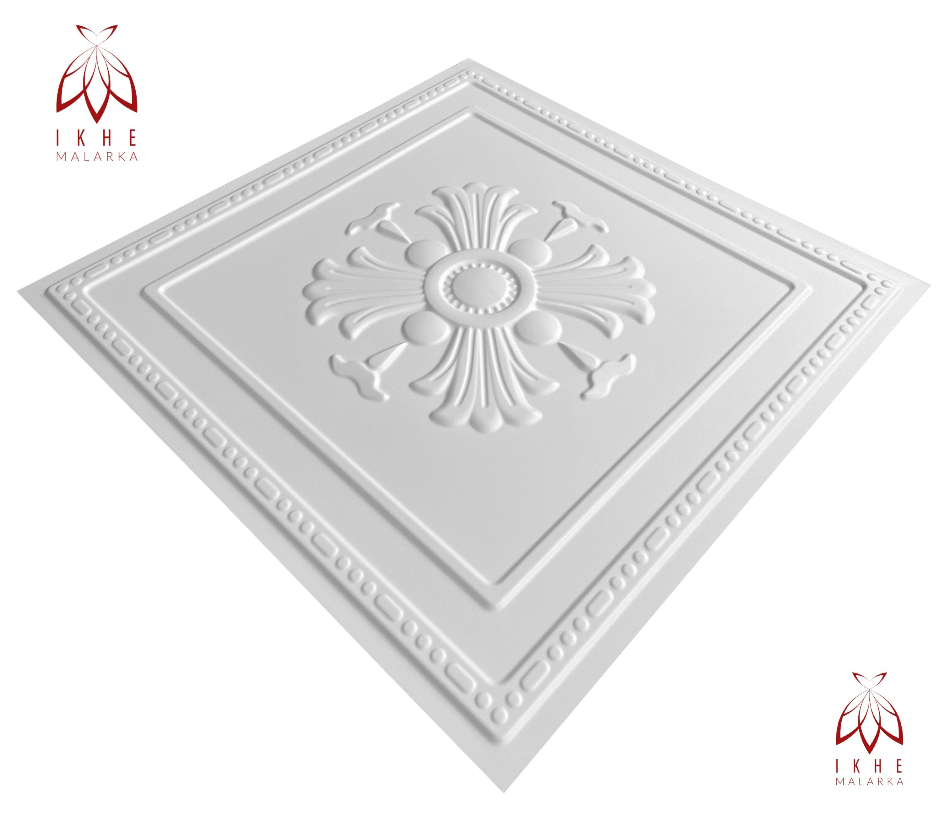 IKHEMalarka 3D Wandpaneel 3D Paneele PVC Kunststoffpaneele, BxL: 50,00x50,0 günstig online kaufen