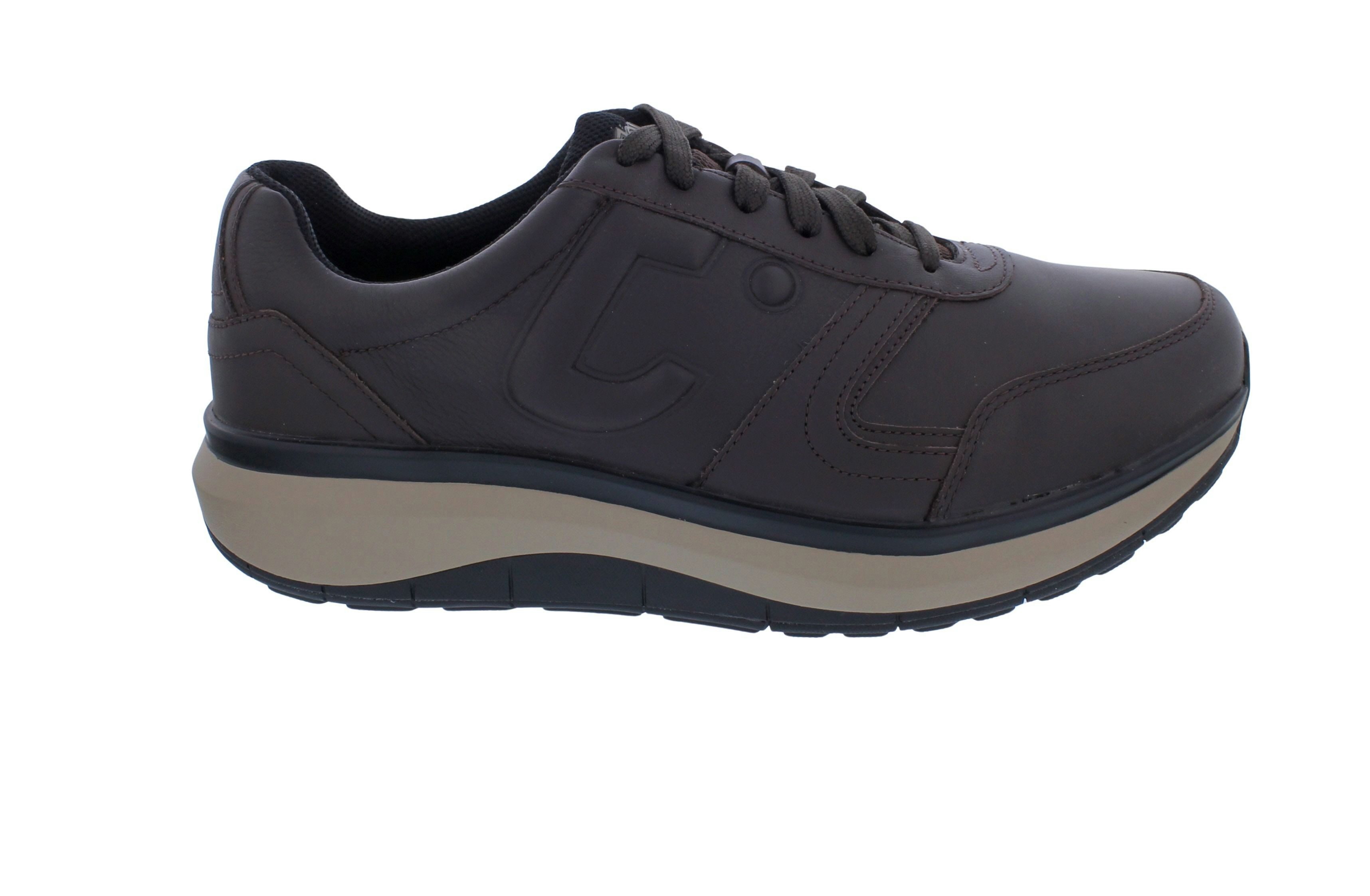 Joya Joya Cancun SR Dark Brown, Glattleder, Wave-Sohle, Fußbett zum Wechsel Schnürschuh