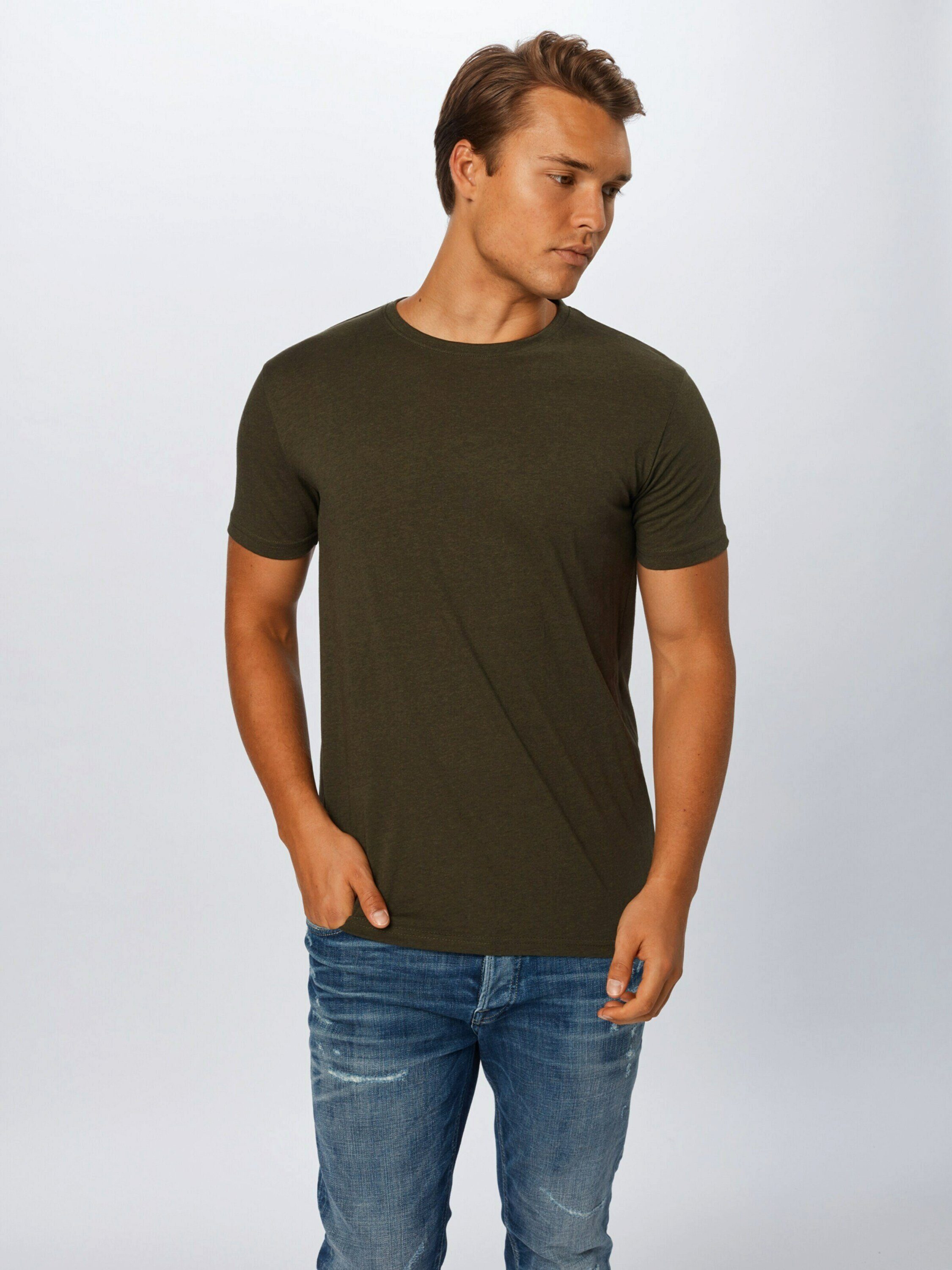 GRE (7937971) M SS Rock IVY (1-tlg) !Solid Organic T-Shirt