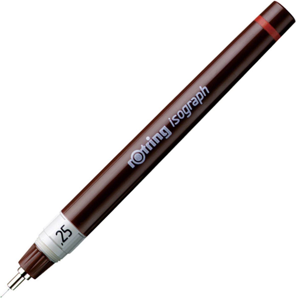 ROTRING Fineliner Isograph technische Zeichenpen 0,25 mm nachfüllbar, (1-tlg), nachfüllbar; für Rechts- und Linkshänder