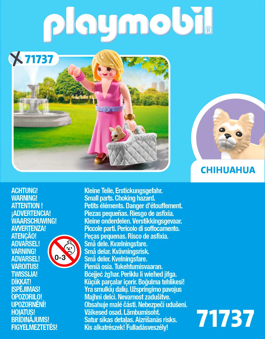 Playmobil® It-Girl mit Chihuahua (71737), Playmobil My Life Konstruktions-Spielset, (8 St) – Bild 4 von 4