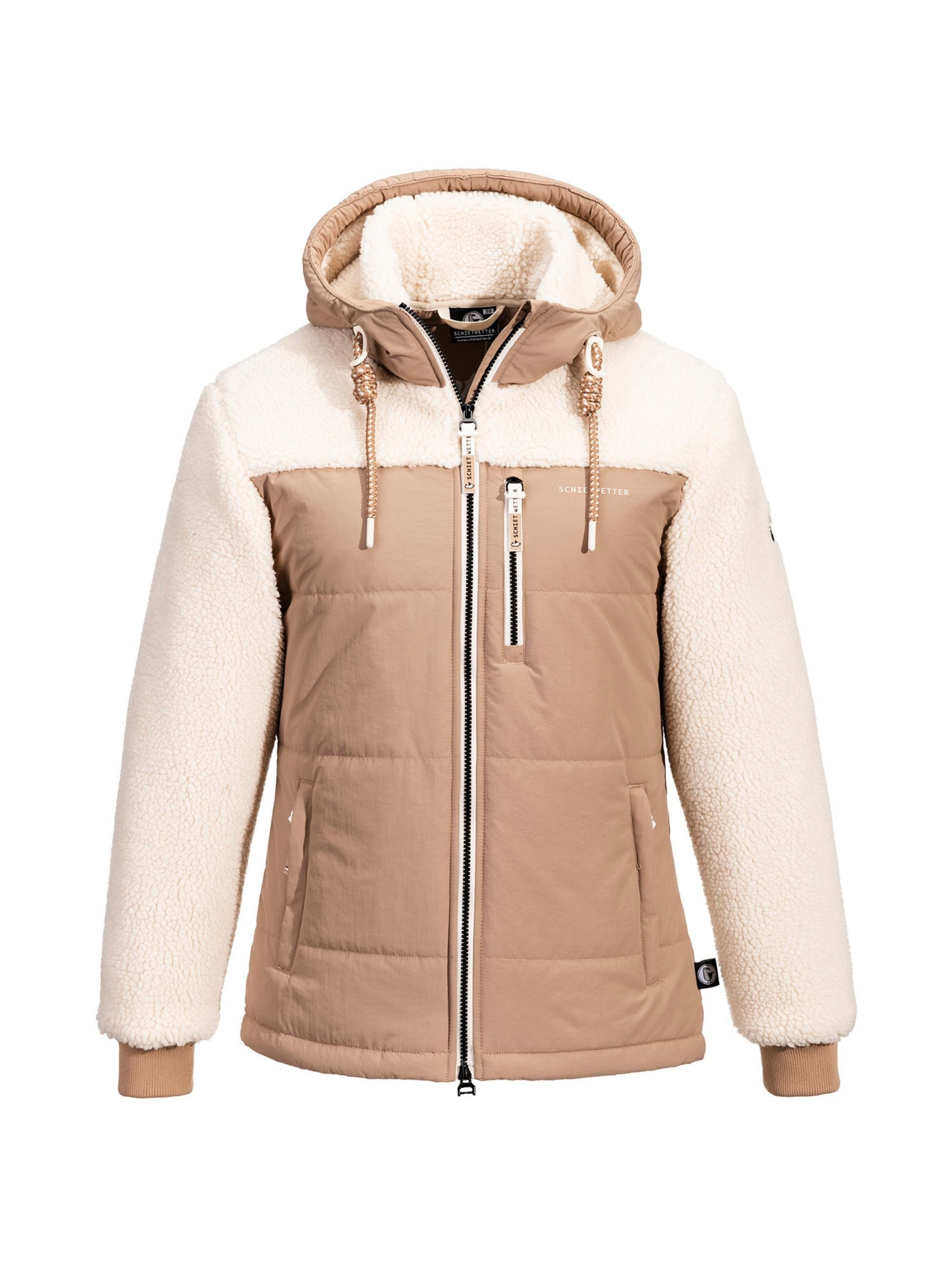 Schietwetter Fleecejacke Damen Hybridjacke "Sturmfrei Lara" günstig online kaufen