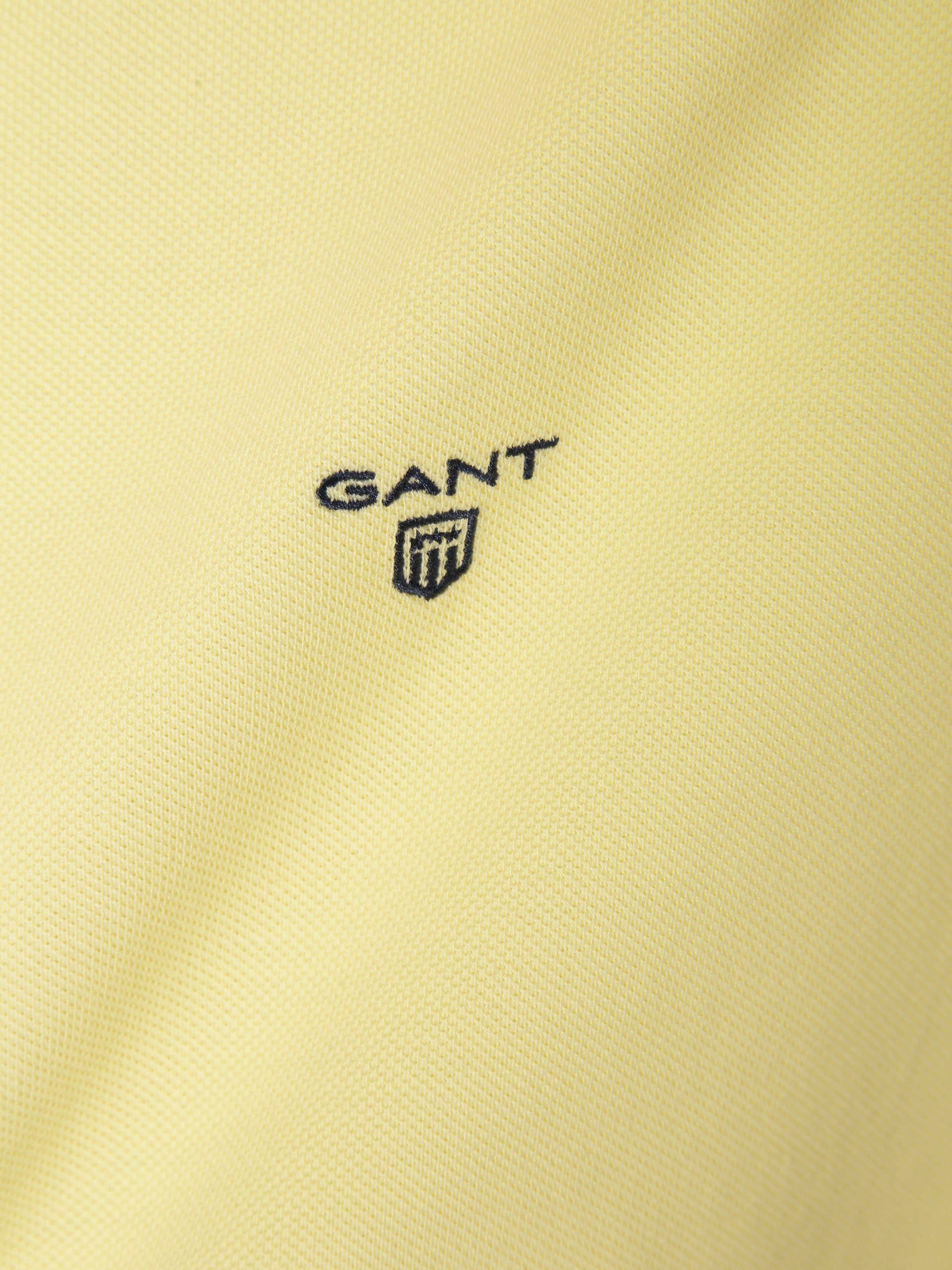 Poloshirt gelb Gant
