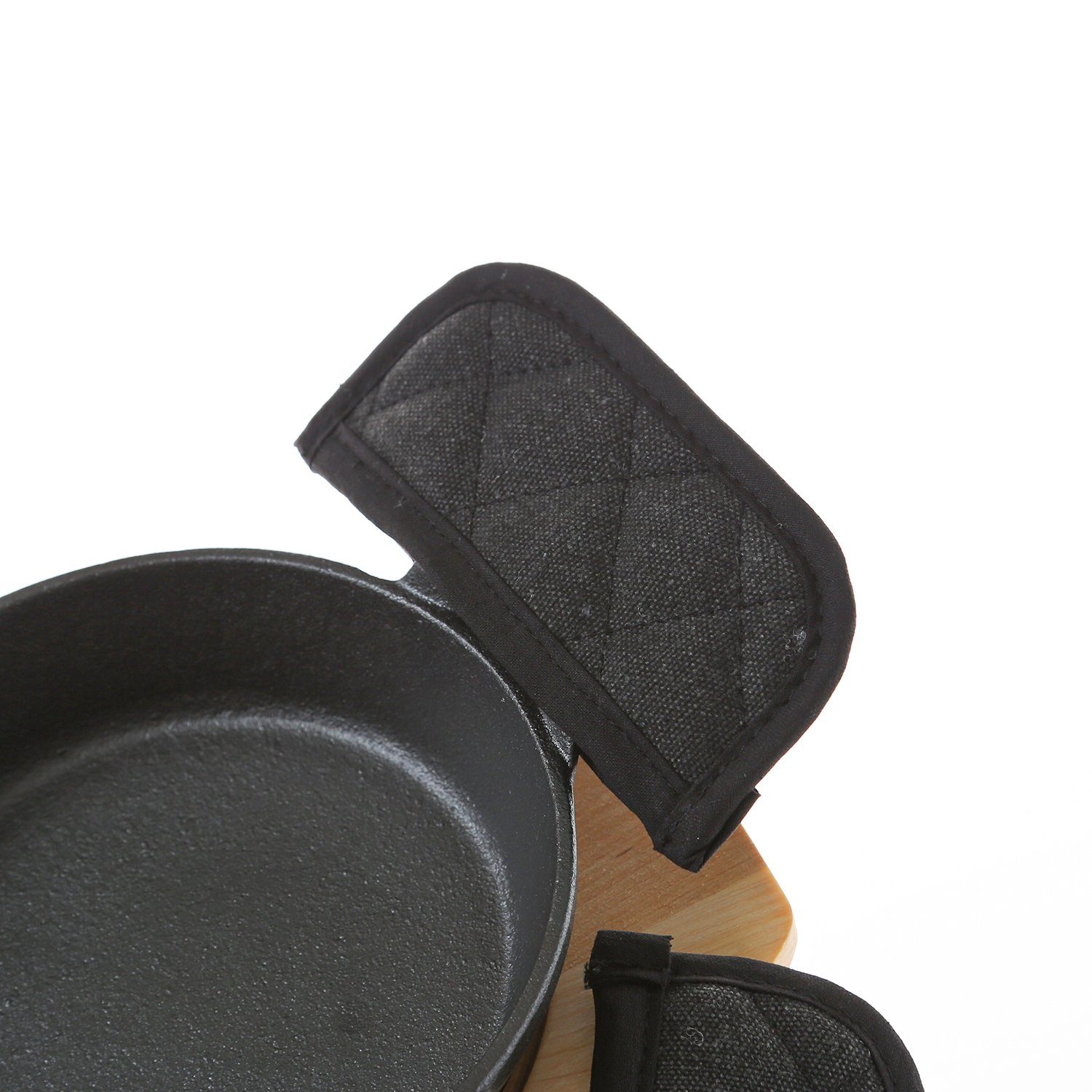 GAUMENKICK Grillhandschuhe Hitzeschutz Topflappen für Gusseisengeschirr Gri günstig online kaufen