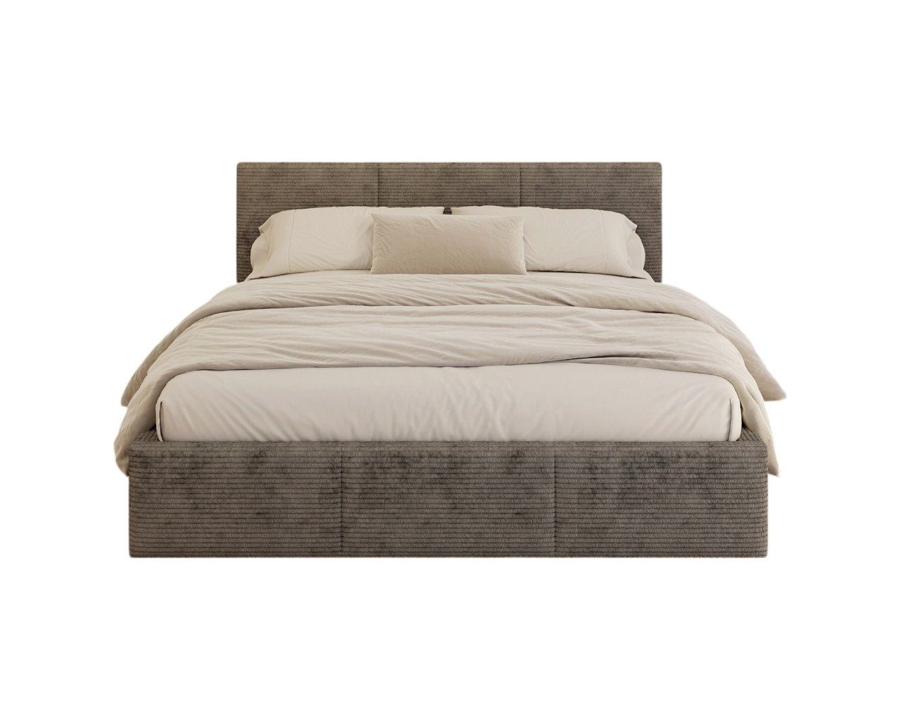 thematys Polsterbett mit Bettkasten Stauraumbett, aus hochwertigem CORD Sto günstig online kaufen