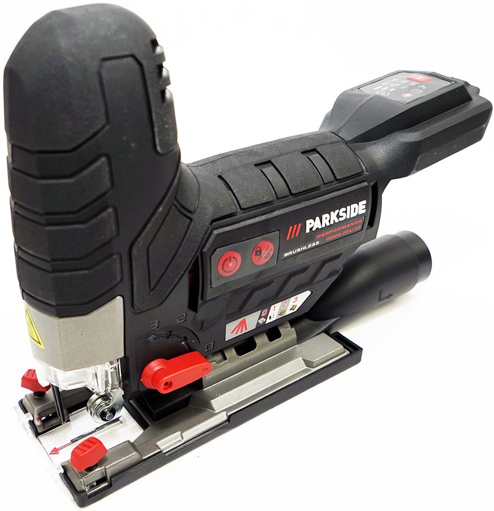 PARKSIDE PERFORMANCE® Akku-Stichsäge 20V PSSPA 20-Li D3 ohne Akku und Ladegerät / Pendelhubstichsäge