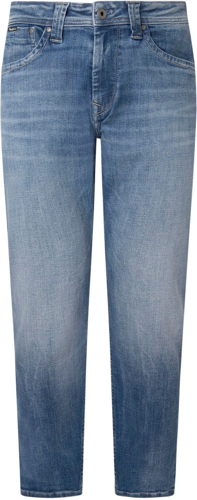 in 5-Pocket-Form Pepe KINGSTON Straight-Jeans ZIP lightcross Jeans