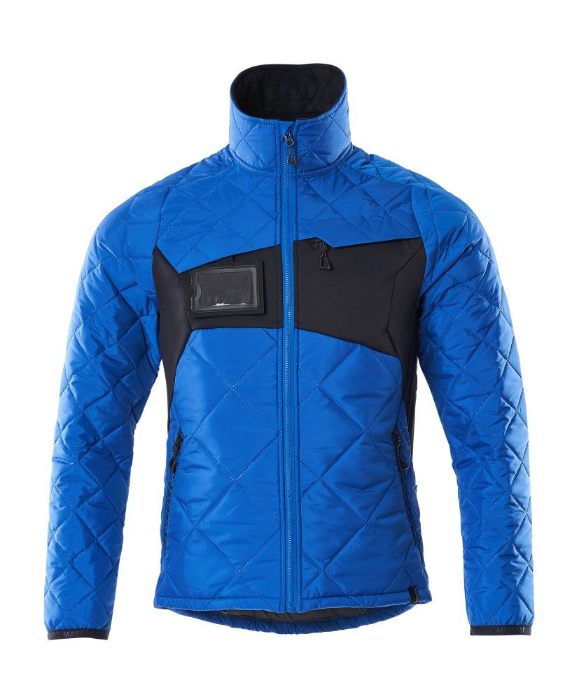 Mascot Arbeitsjacke Mascot wasserabweisend 18015 mit Climascot azurblau/schwarz Jacke ACCELERATE