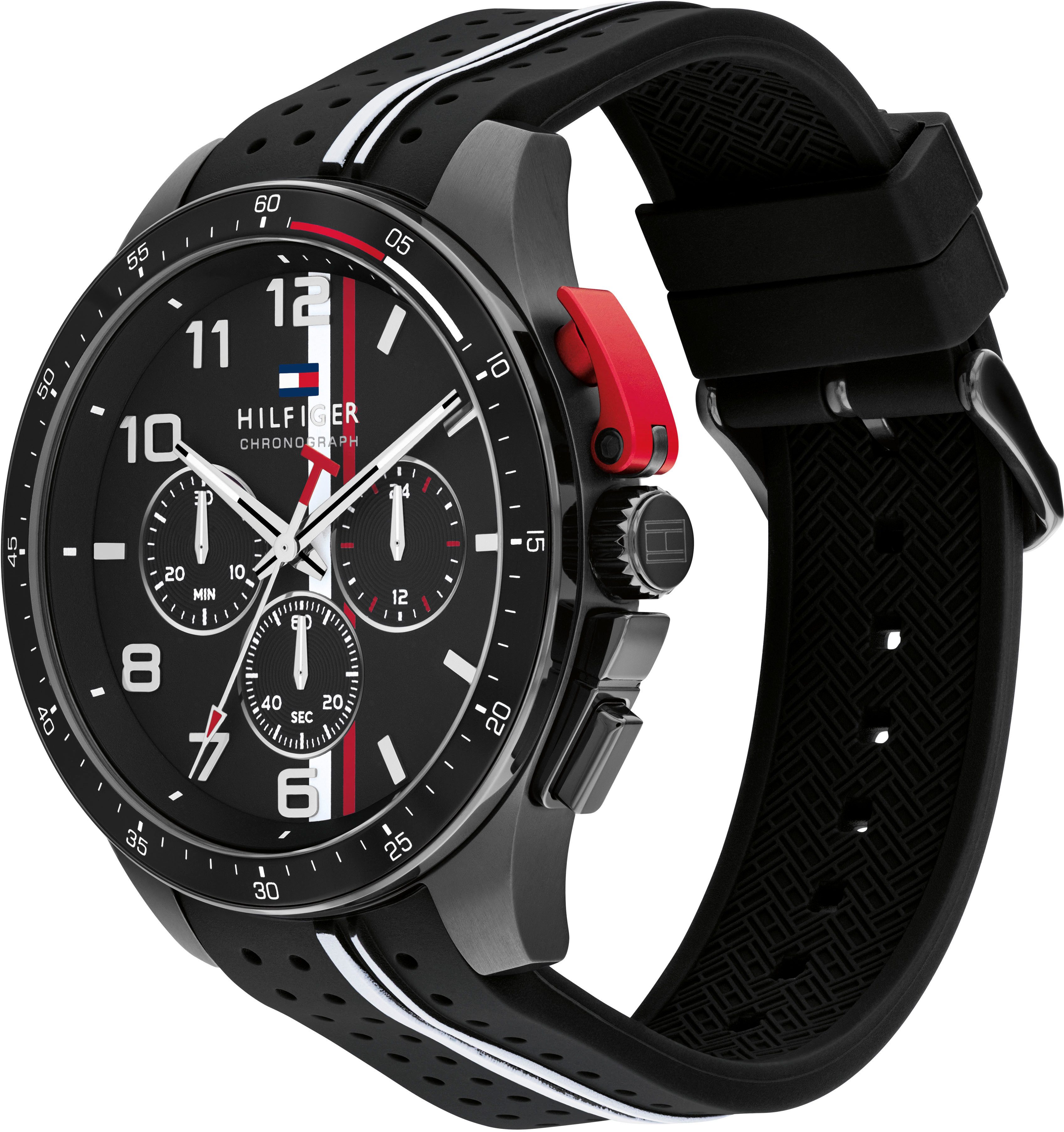 Tommy Hilfiger Chronograph BANK 1792168, Quarzuhr, Armbanduhr, Herrenuhr, S günstig online kaufen