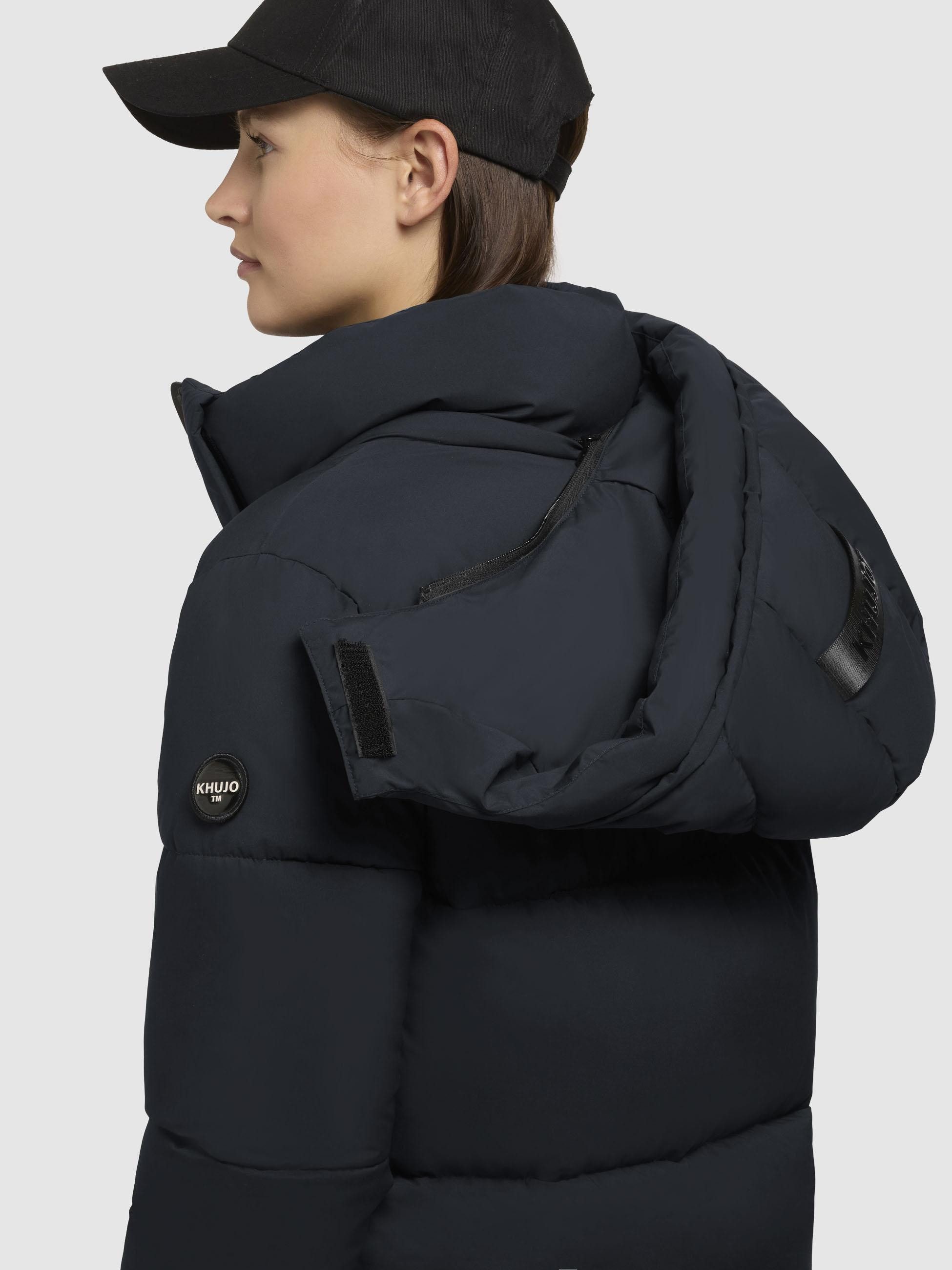 khujo Steppmantel Haya Matt-YM Warmer gesteppter Damen Kurzmantel – Bild 5 von 5