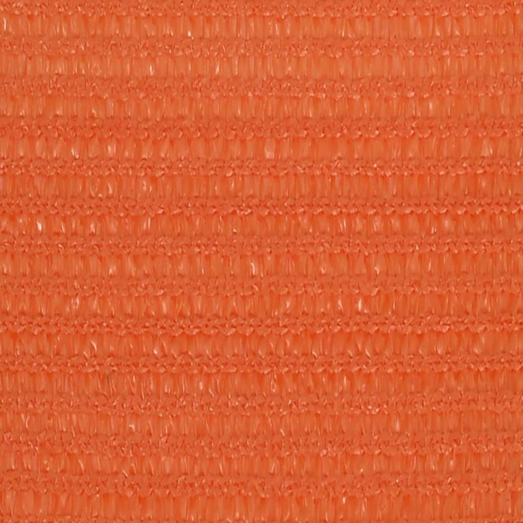 vidaXL Sonnensegel 35 x 5 m Sonnensegel 160 g m² Orange 3,5x5 m HDPE Beschattung Rechtec