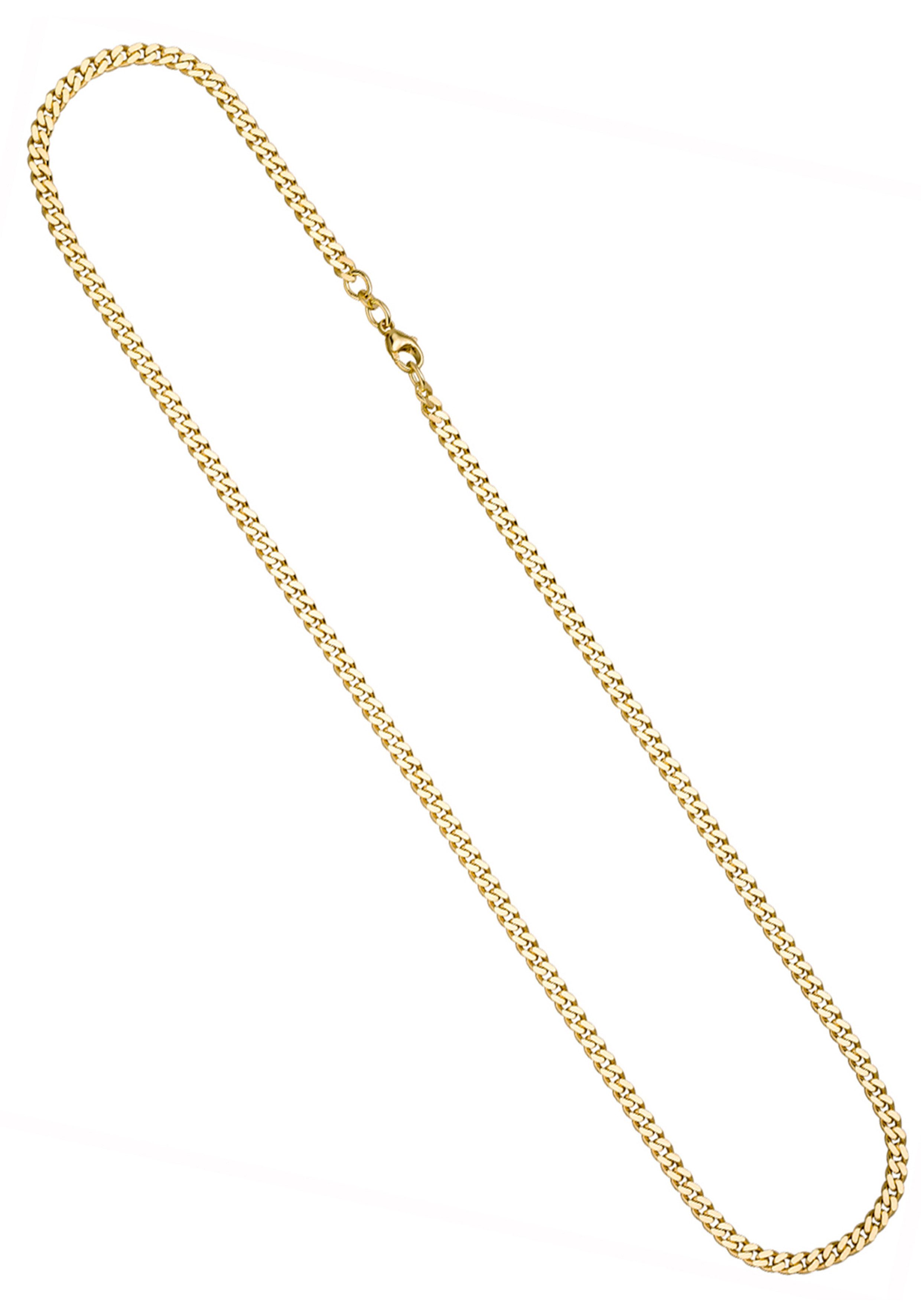 JOBO Goldkette Panzerkette 3,9 mm, 8 Karat 333 Gold