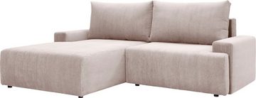 exxpo - sofa fashion Ecksofa Orinoko, L-Form, inkl. Bettfunktion und Bettkasten, in Cord