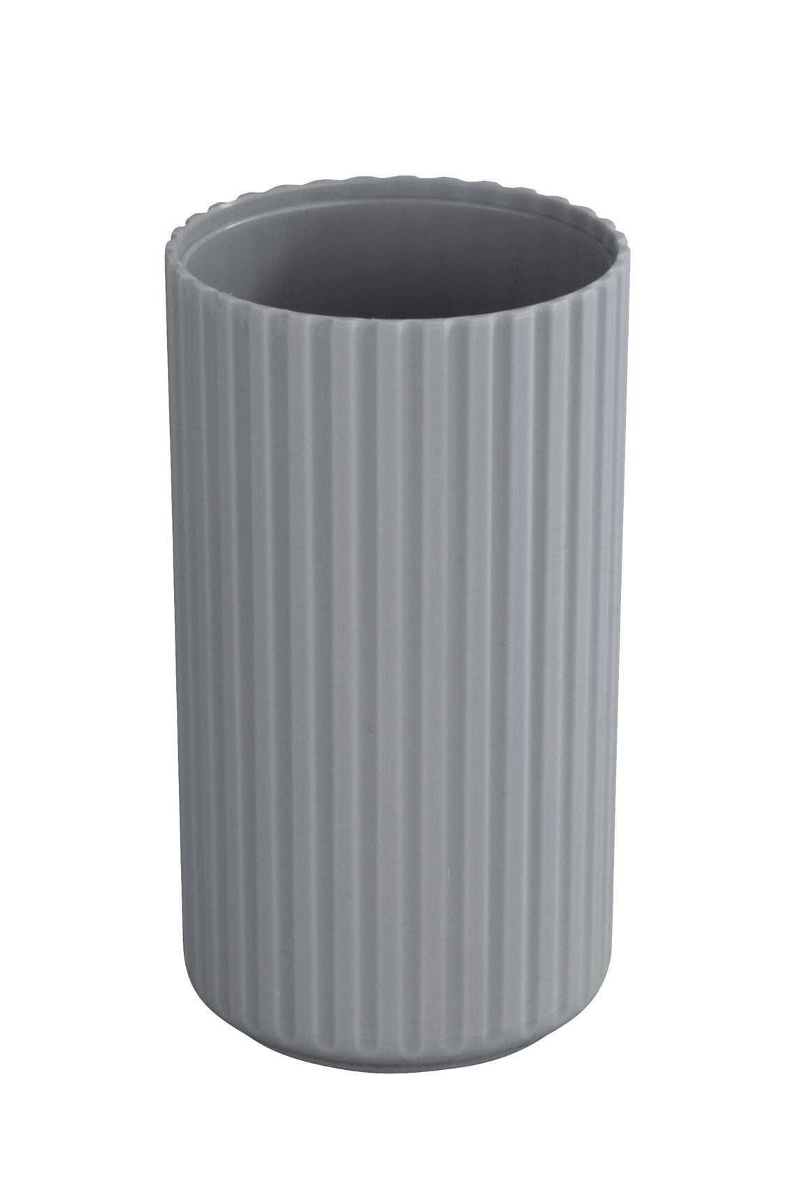 WENKO Zahnputzbecher WENKO Zahnputzbecher MINAS grau DH 7x12 cm grau