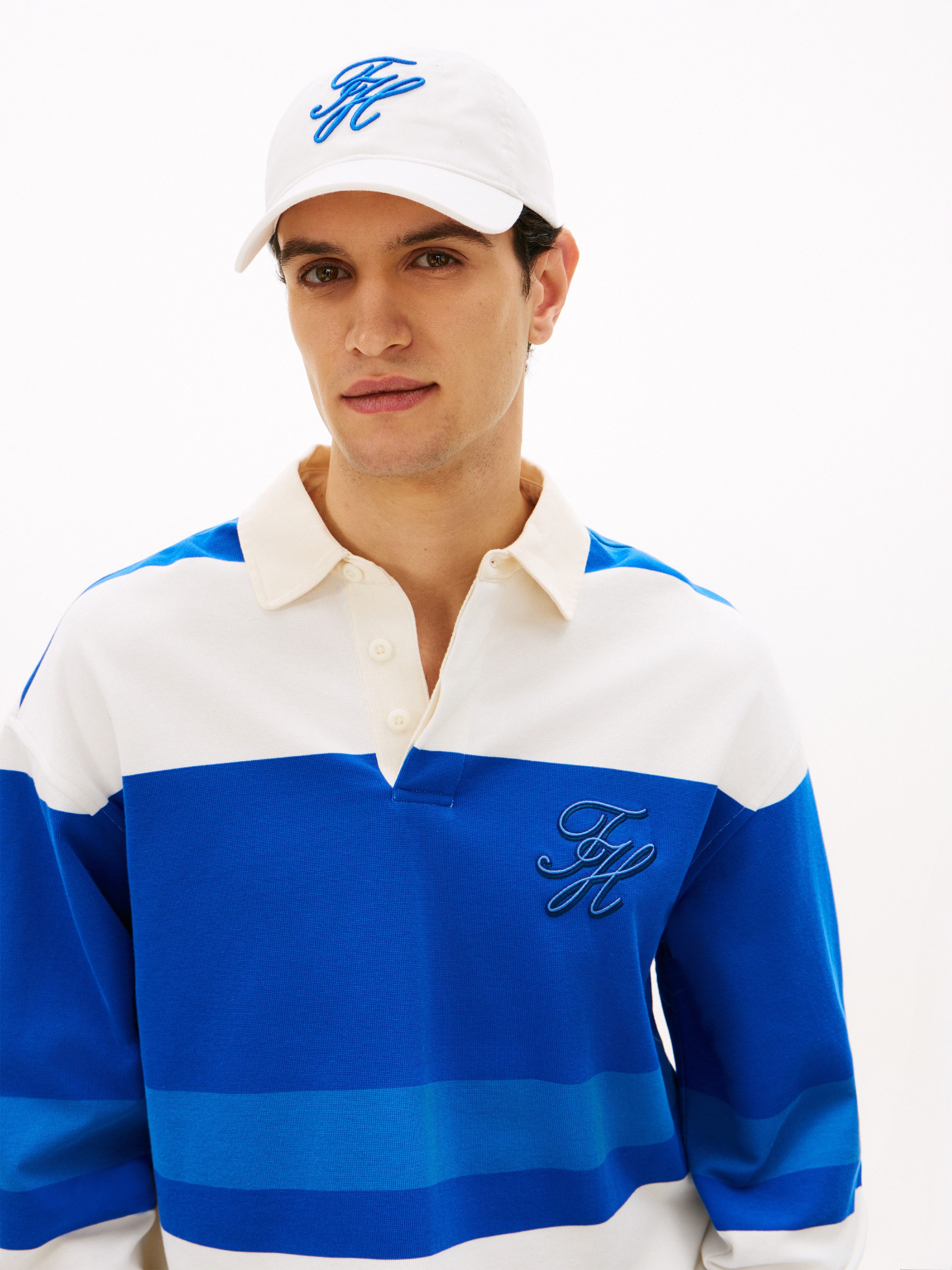 Tommy Hilfiger Baseball Cap TH SCRIPT SOFT 6 PANEL mit Logo-Stickerei, Umfang 58 cm
