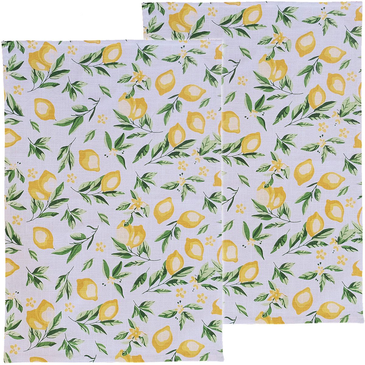 matches21 HOME & HOBBY Geschirrtuch Geschirrtücher DEBBIE mit frischem Zitr günstig online kaufen