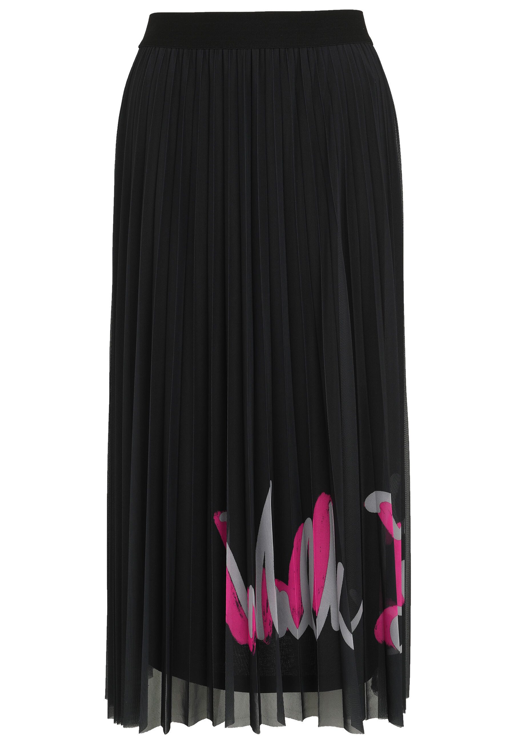 Doris Streich Plisseerock mit Motivprint