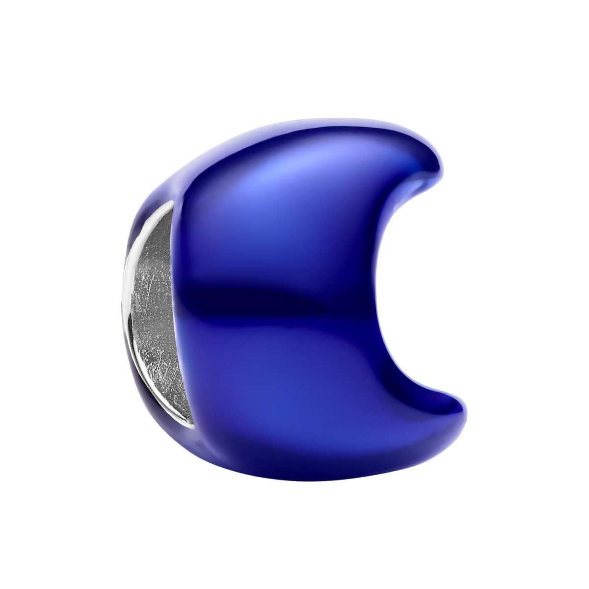 Pandora Bead 794784C01, Mini Silber Blauer Mond