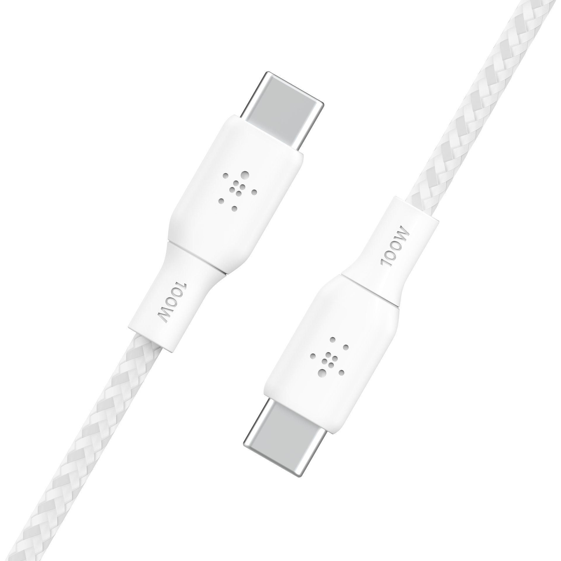 Belkin BOOST CHARGE USB-C/USB-C Kabel, bis 100 W, 2m USB-Kabel, USB Typ C, (200 cm)