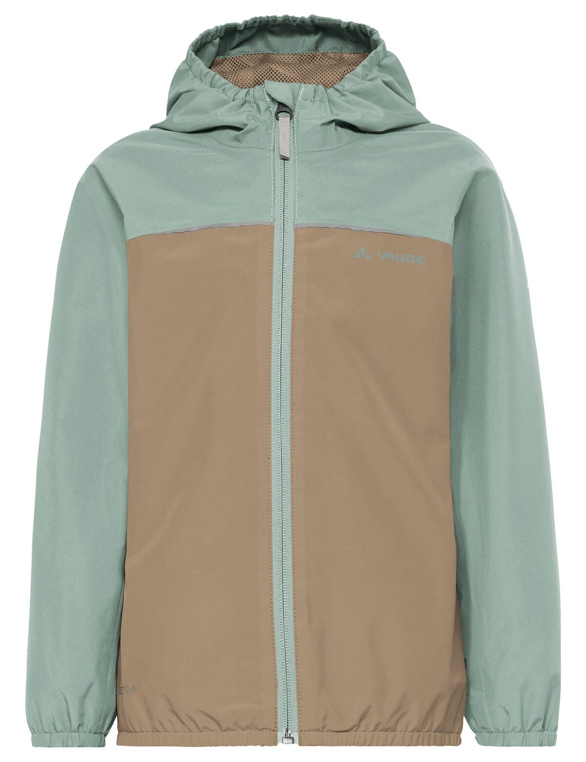 VAUDE Regenjacke Kids Turaco Jacket III für Kinder, mit Kapuze, wasserdicht, winddicht, Regular Fit