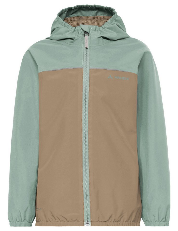 VAUDE Regenjacke Kids Turaco Jacket III für Kinder, mit Kapuze, wasserdicht, winddicht, Regular Fit