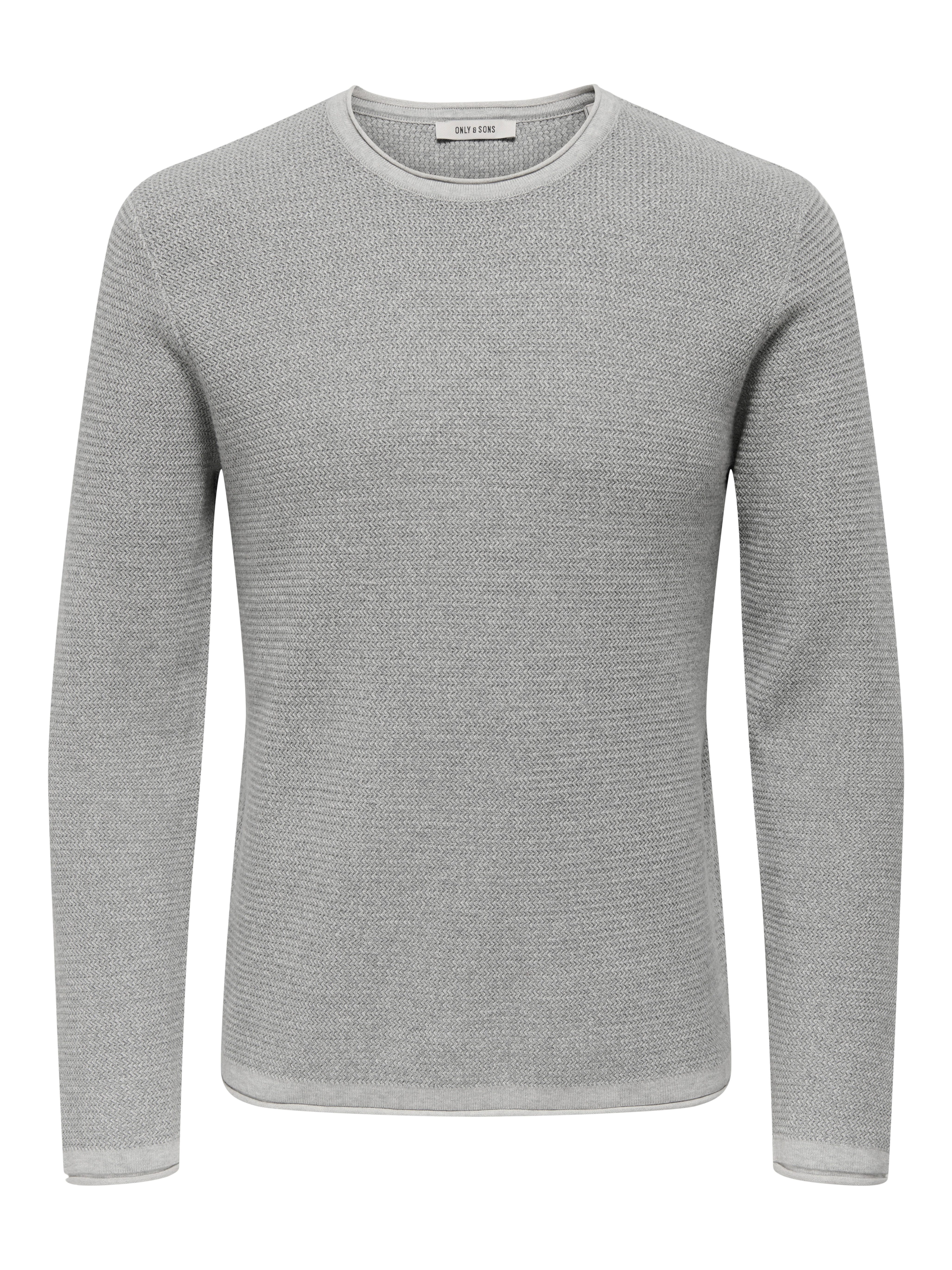 22029952 Light Grey Melange W. Medium Grey Melange