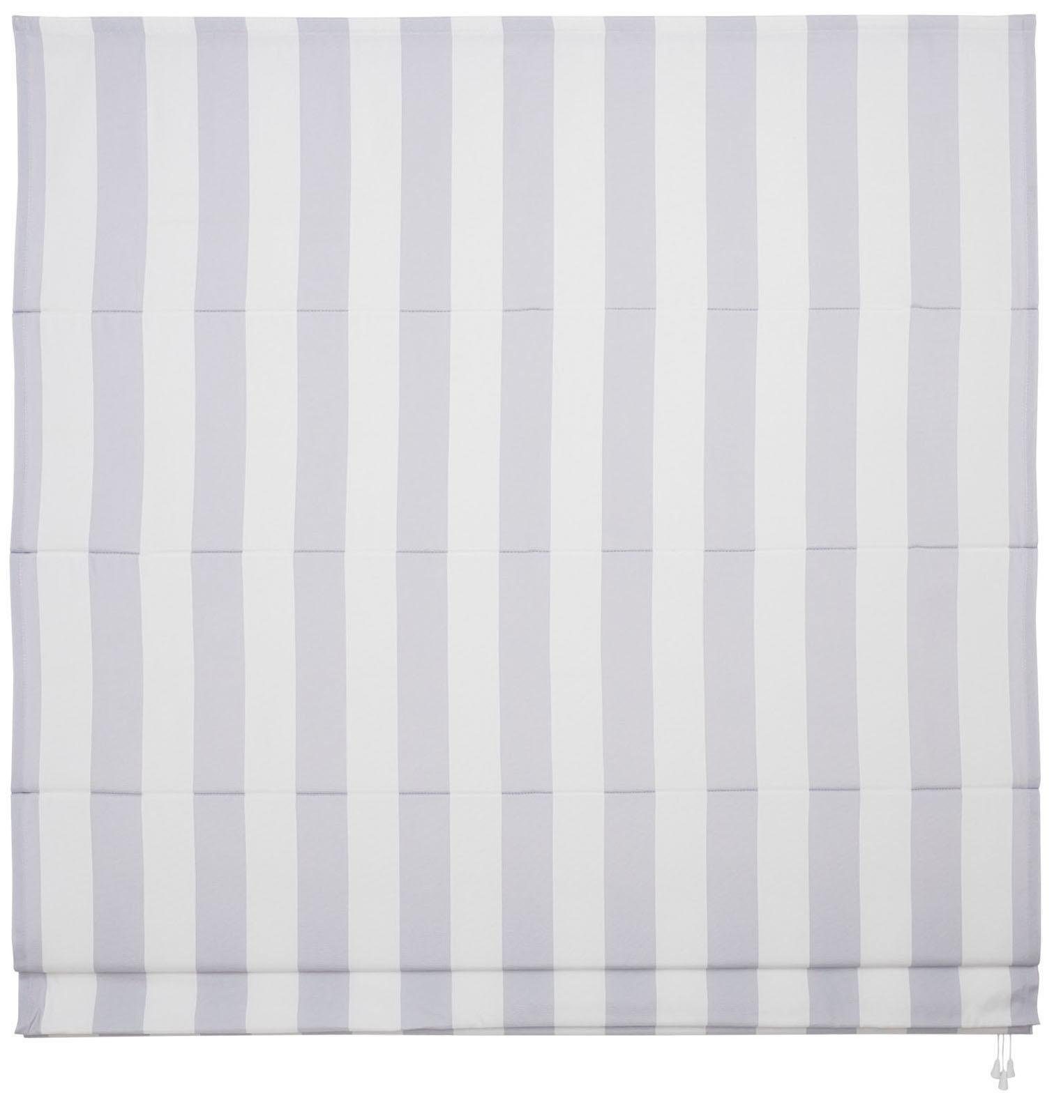 Liedeco Raffrollo, mit Klettband, freihängend. Reduzierter Preis € 25,95. Unverbindliche Preisempfehlung € 31,99