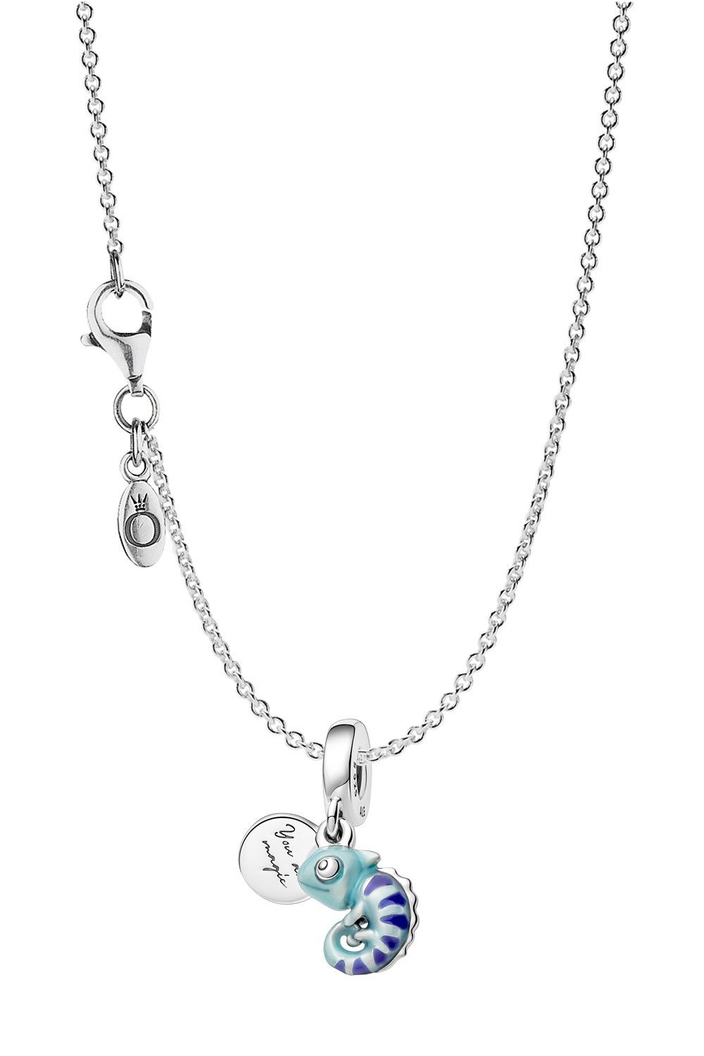 Pandora Kette mit Anhänger Chamäleon mit Farbwechsel 925 Silber günstig online kaufen