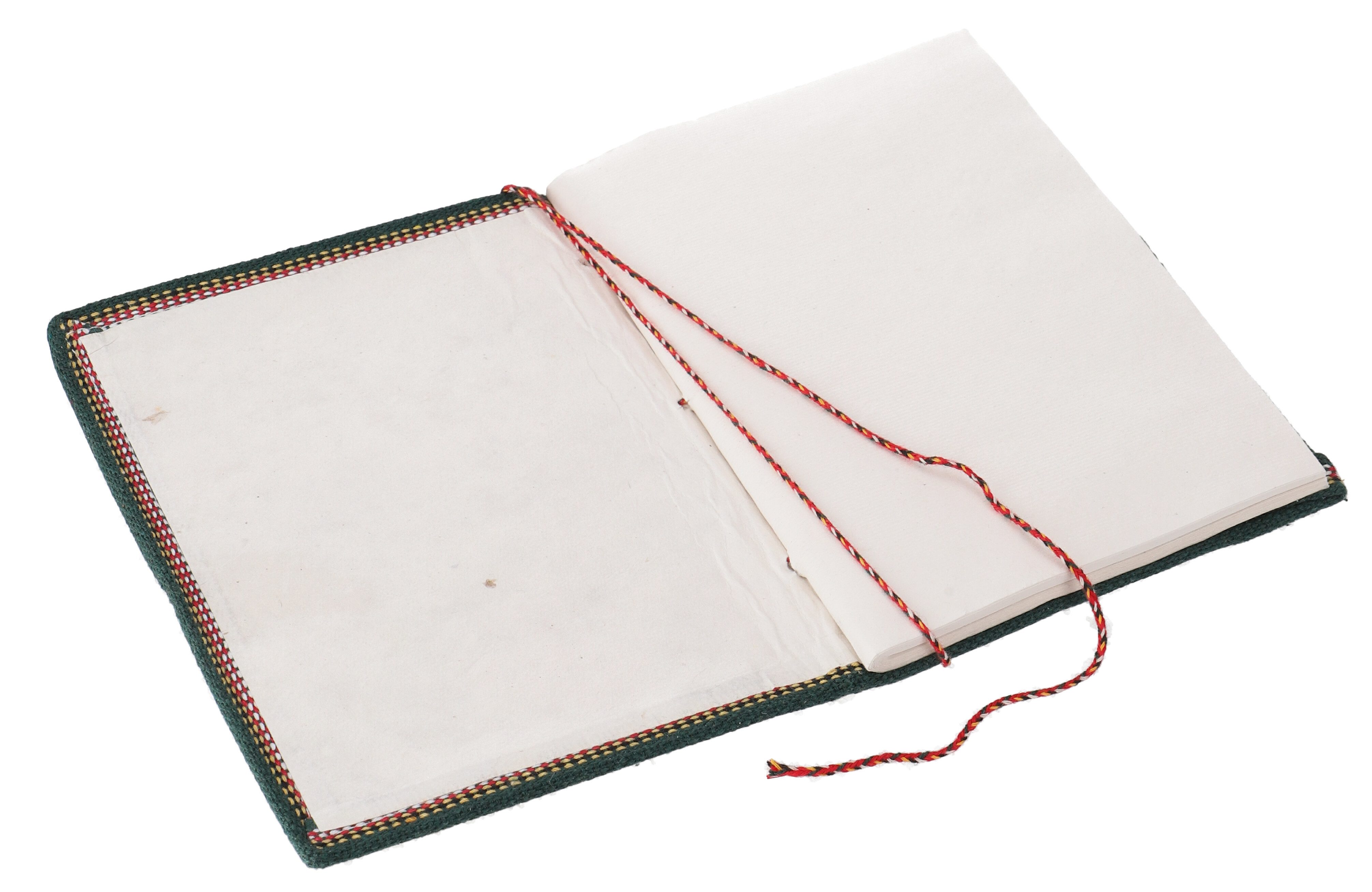 Guru-Shop Tagebuch Notizbuch mit handgeschöpftem Papier, indisches..