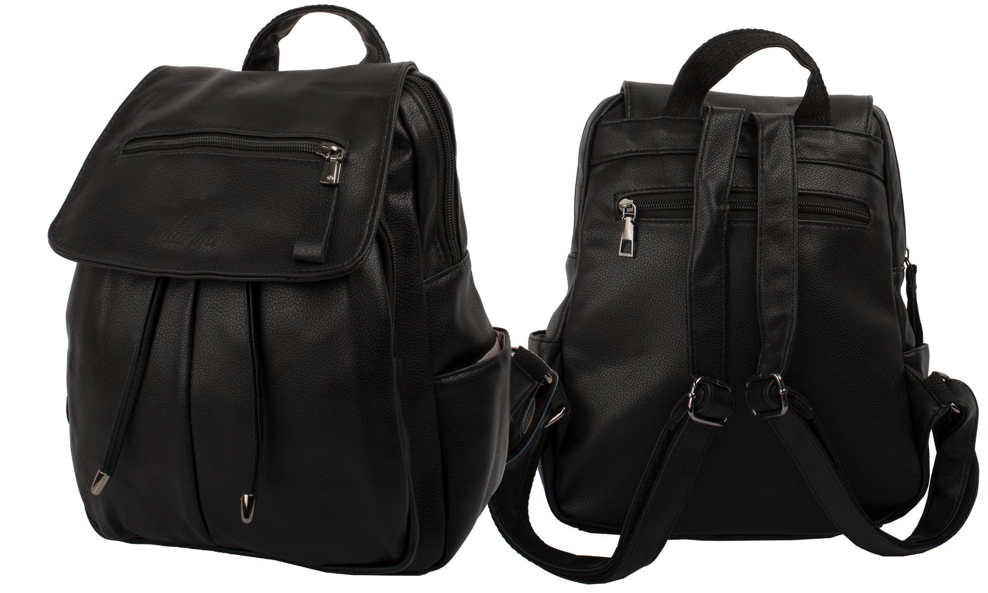 Ella Eisvogel Freizeitrucksack Edler Freizeitrucksack - Cityrucksack, PU günstig online kaufen