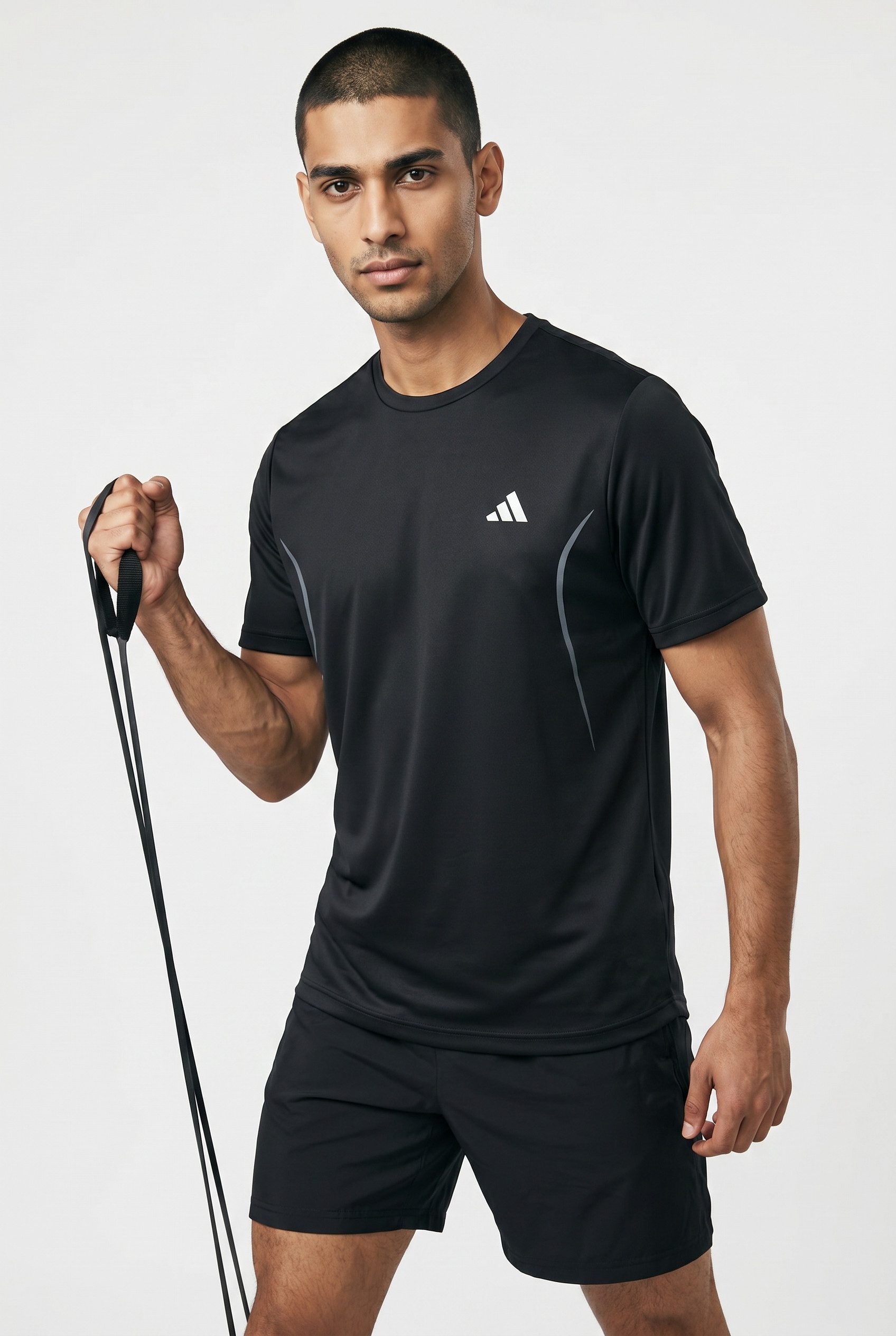 adidas Performance T-Shirt TECH APPAREL mit Rundhalsausschnitt, ohne Verschluss