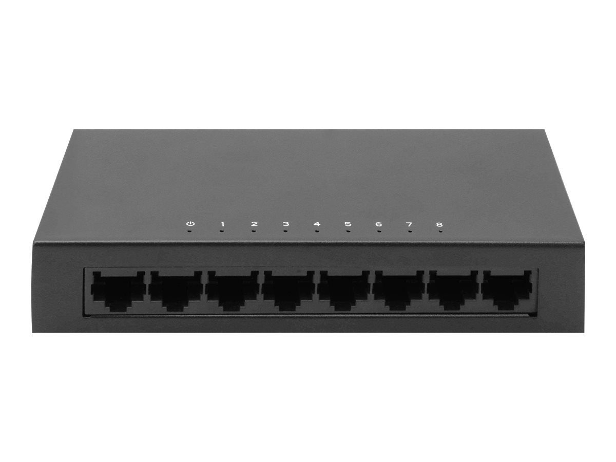 DIGITUS 8 Port RJ 45 FE Switch 8x10/100Mbit/s Netzwerk-Switch