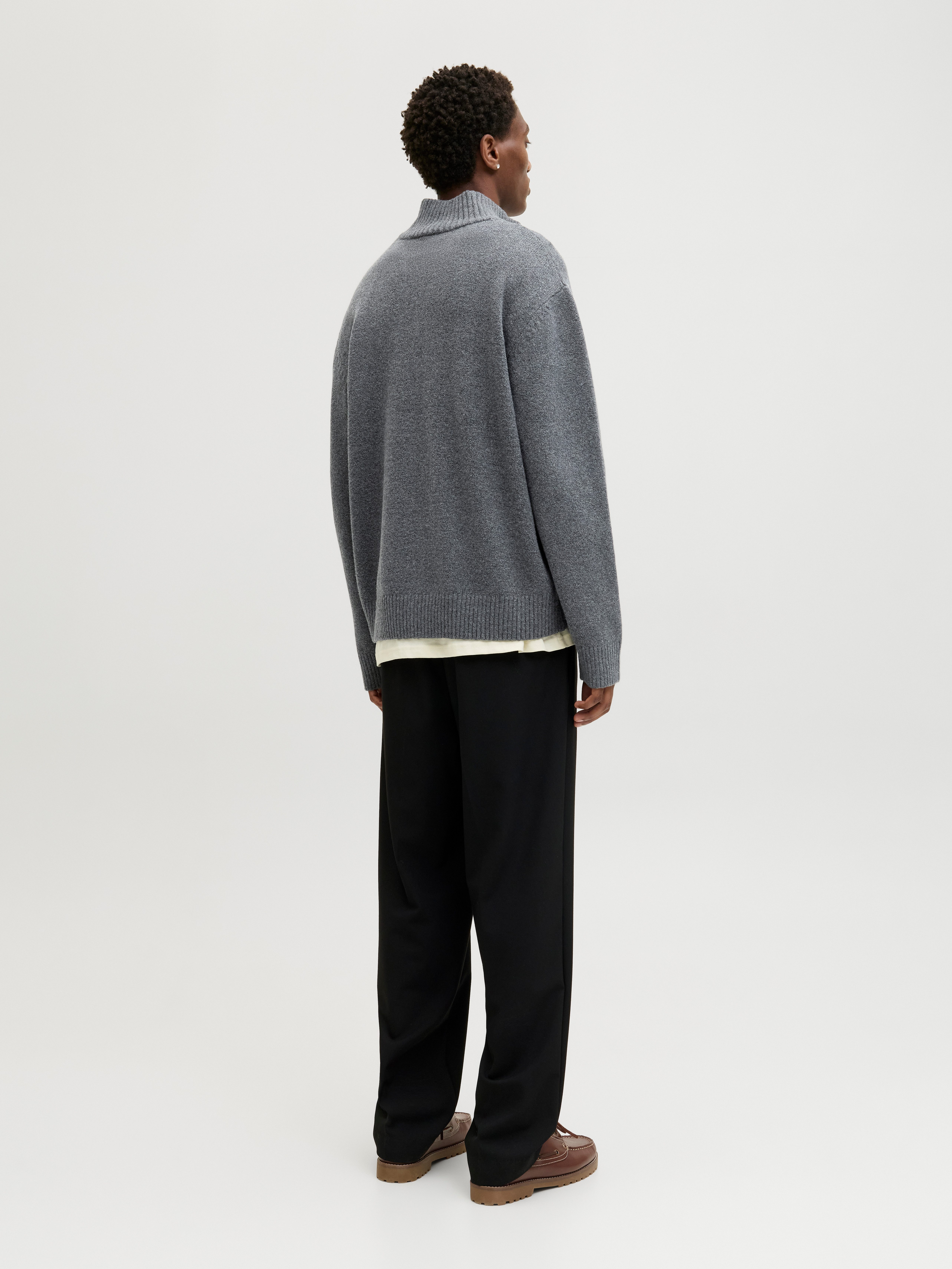 Jack & Jones Troyer JORNORREBRO KNIT HALF ZIP SN