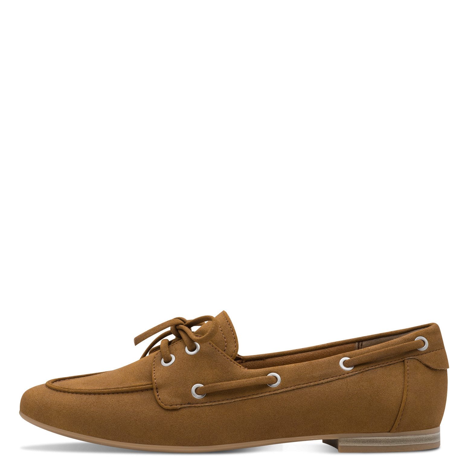 MARCO TOZZI Marco Tozzi Damen Mokassin 2-23227-46-343 CINNAMON braun Schnürschuh