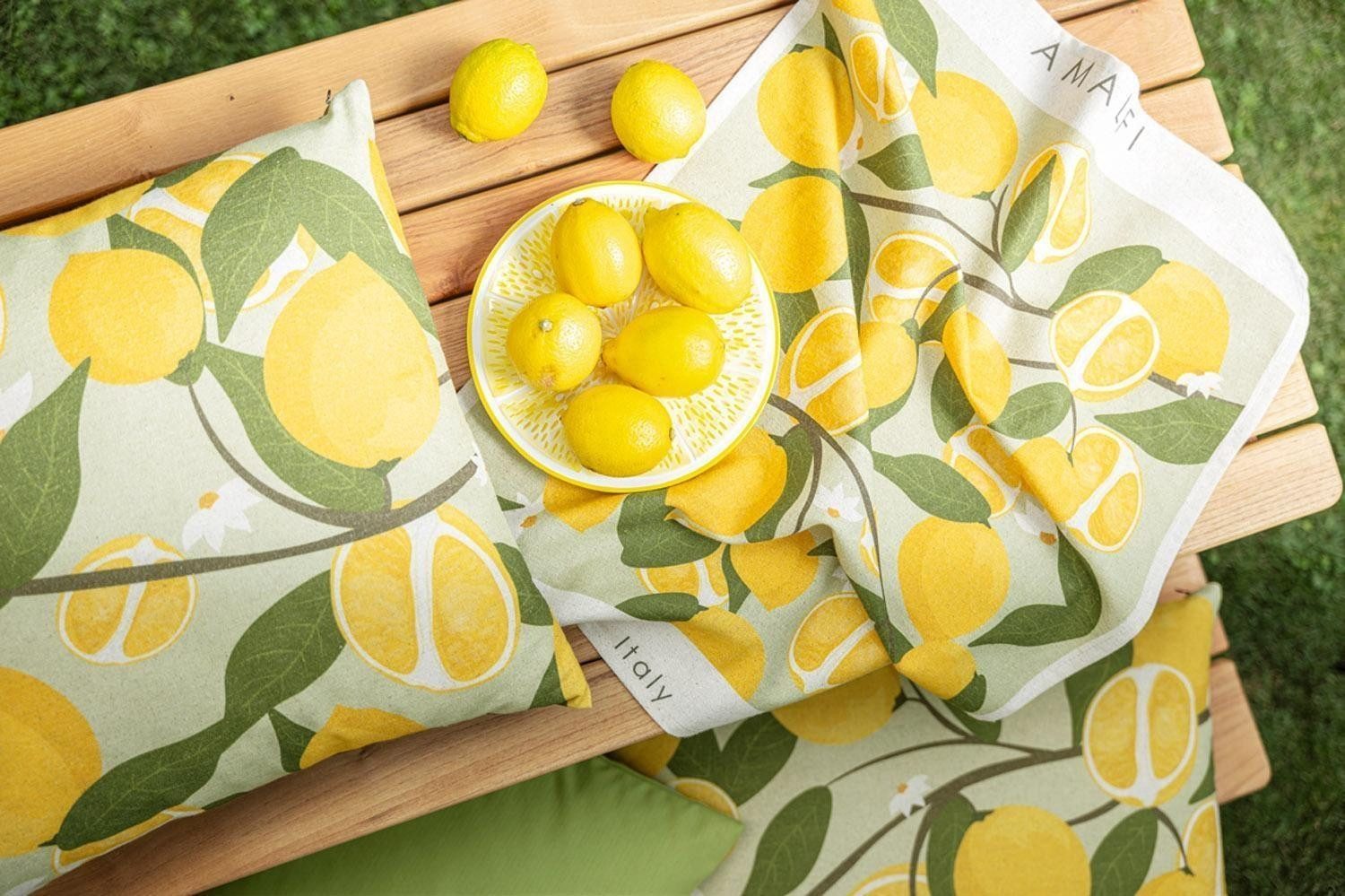 Magma Heimtex Kissenhülle CITRON, 60 x günstig online kaufen