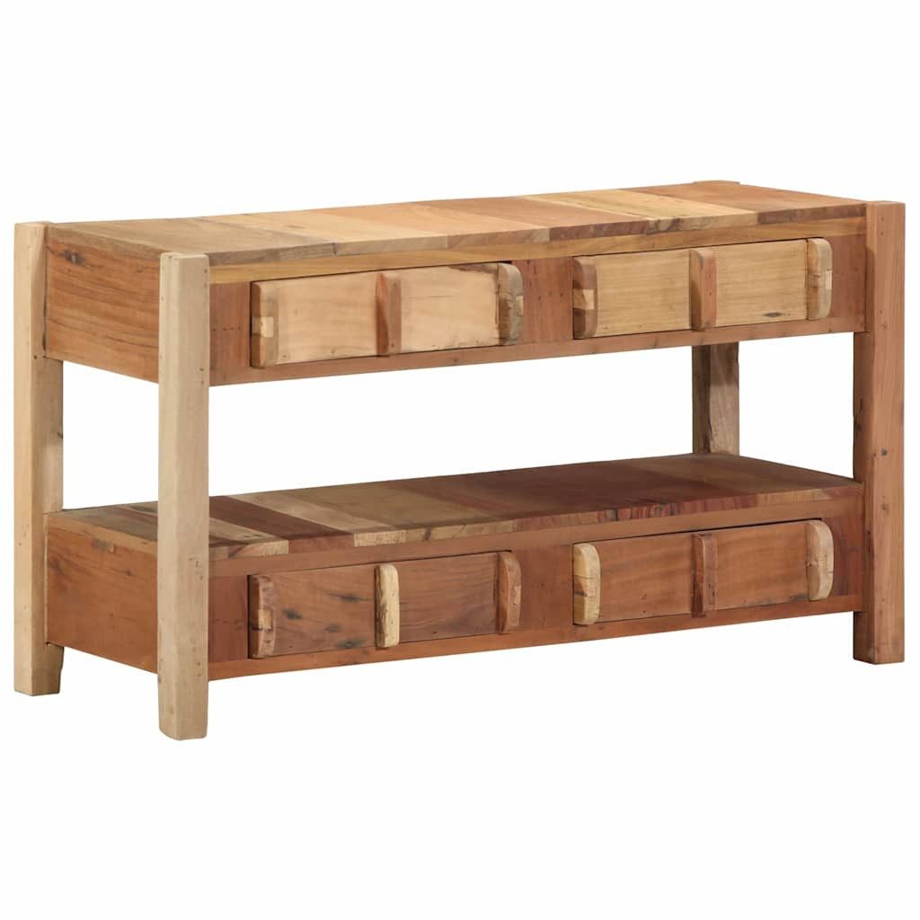 vidaXL TV-Schrank TV-Schränk Braun 83 x 33 x 46 cm Massives upgecyceltes Holz (1-St)