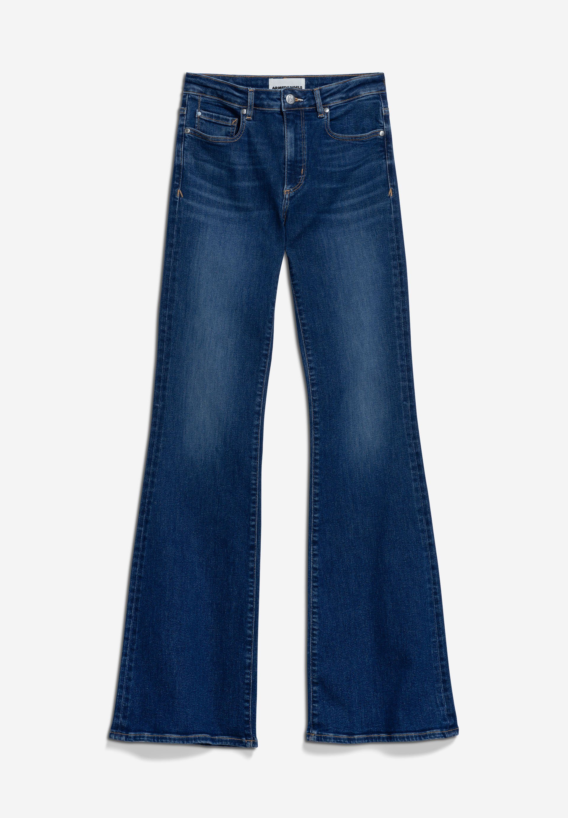 Damen STRETCH X Armedangels Straight-Jeans ANAMAA (1-tlg)