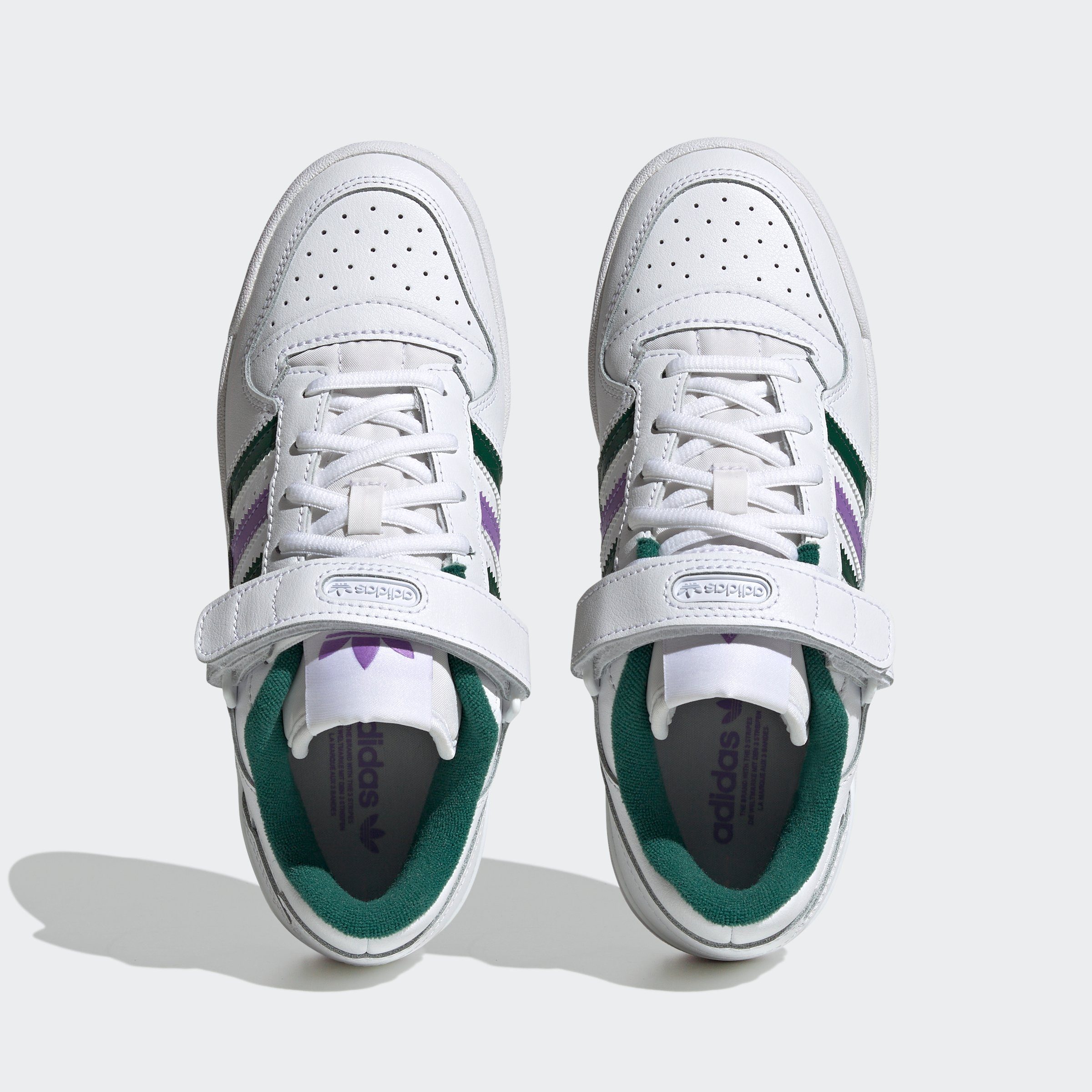 Fusion Fusion / White Violet FORUM Sneaker / LOW Violet Cloud Originals adidas