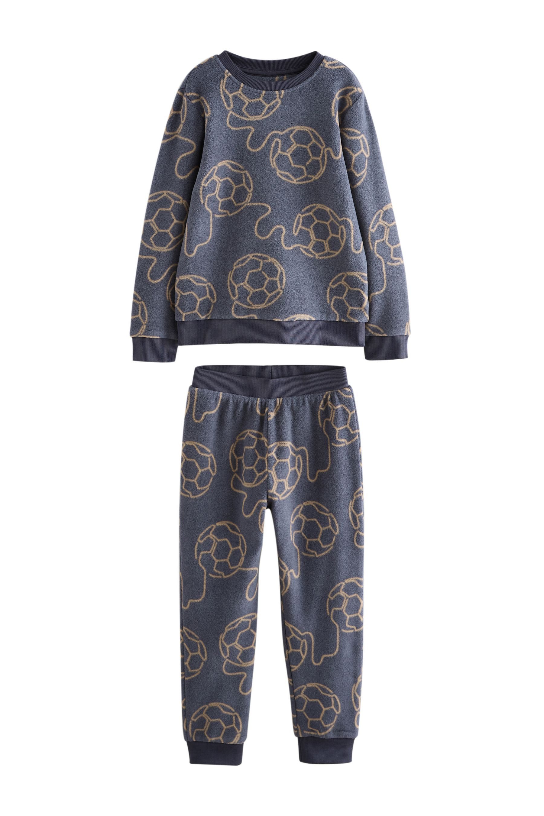 Next Pyjama Kuscheliger Single Fleece-Schlafanzug (2 tlg)