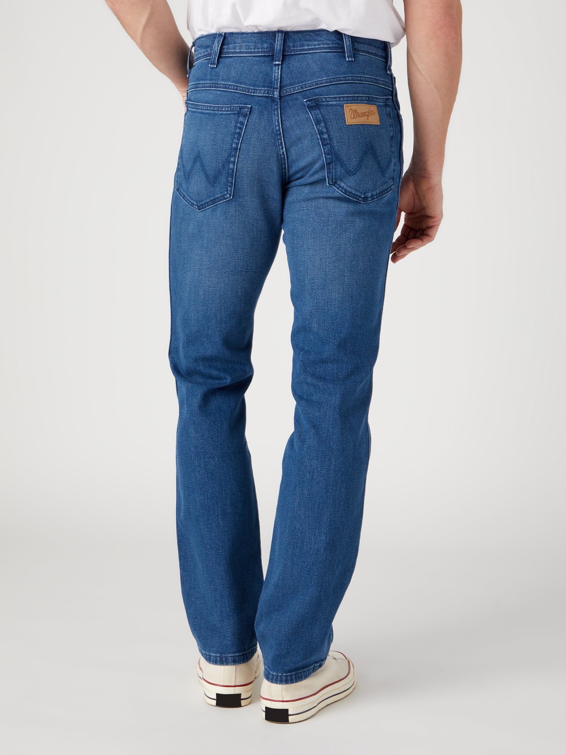 Wrangler 5-Pocket-Jeans WRANGLER TEXAS aries blue W121AG42A – Bild 4 von 5