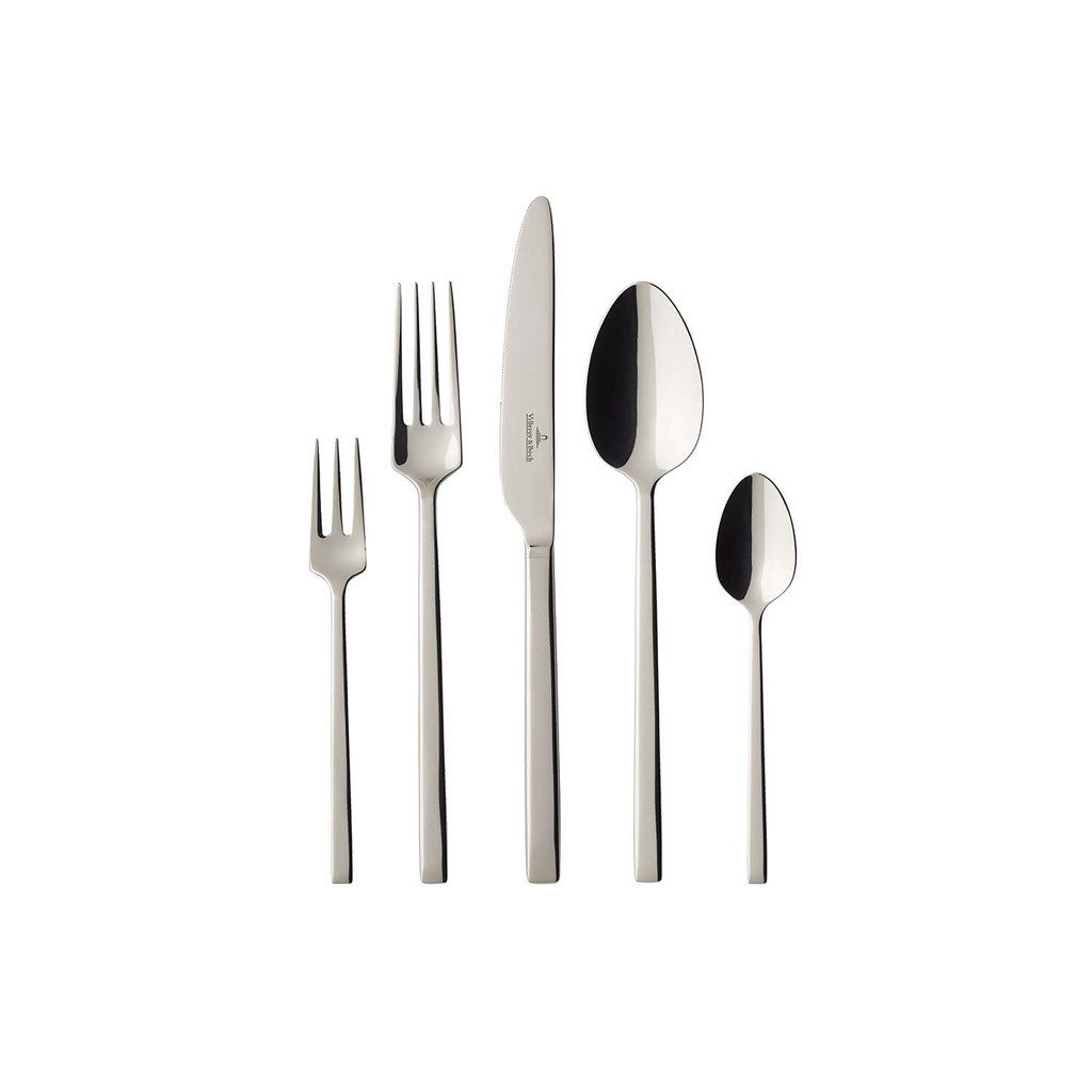 Villeroy & Boch Besteck-Set La Classica Tafelbesteck 180er Set (180-tlg), Edelstahl, Spülmaschinenfest