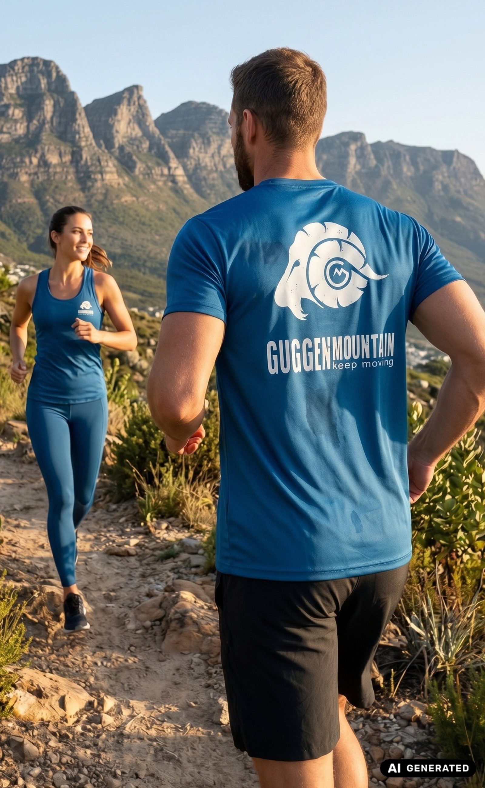 GUGGEN Mountain Funktionsshirt Funktionsshirt Herren Sportshirt T-Shirt Kurzarm FW04 in Unifarben