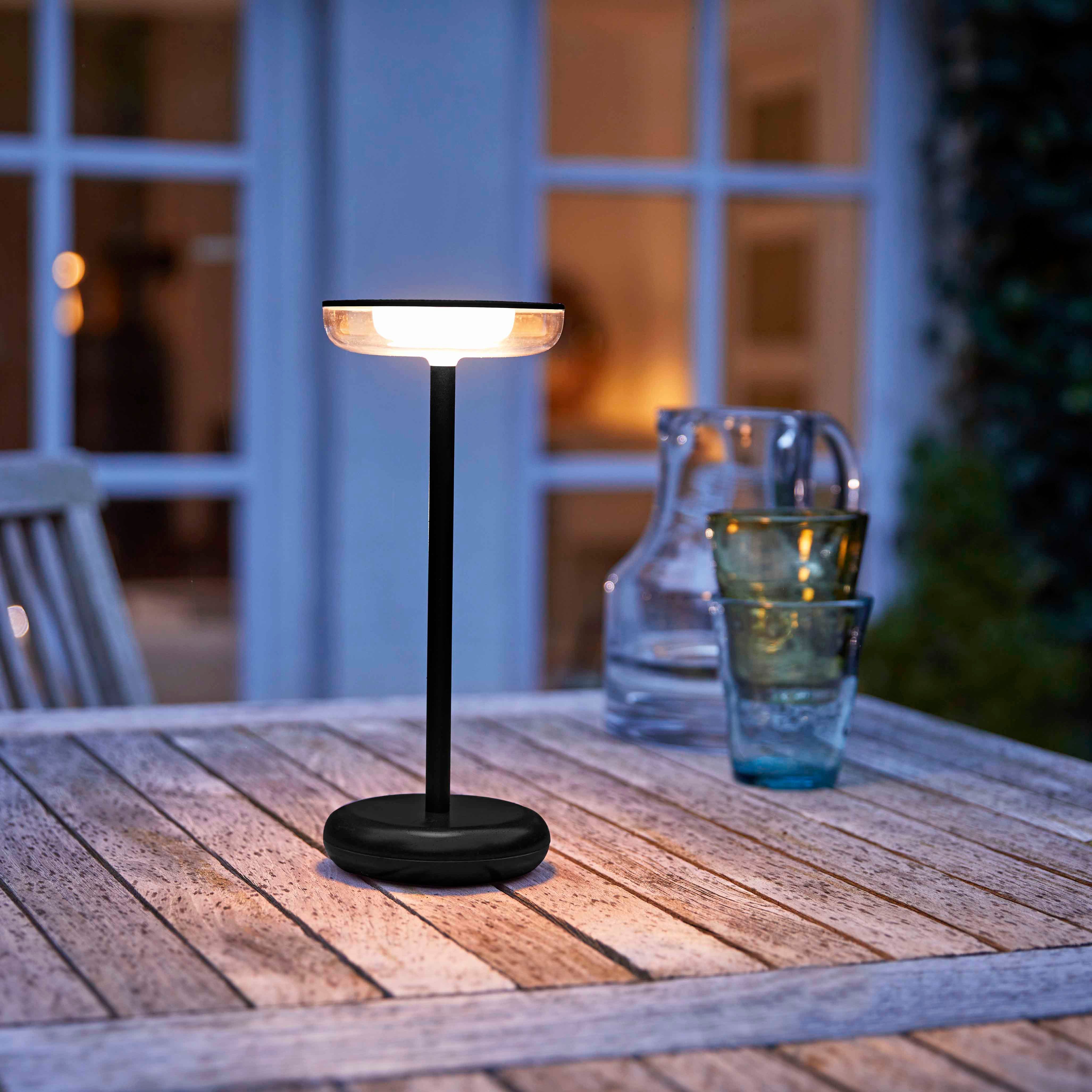 Northpoint LED Nachttischlampe Moderne dimmbare Tischlampe 30cm, warmweiß, günstig online kaufen